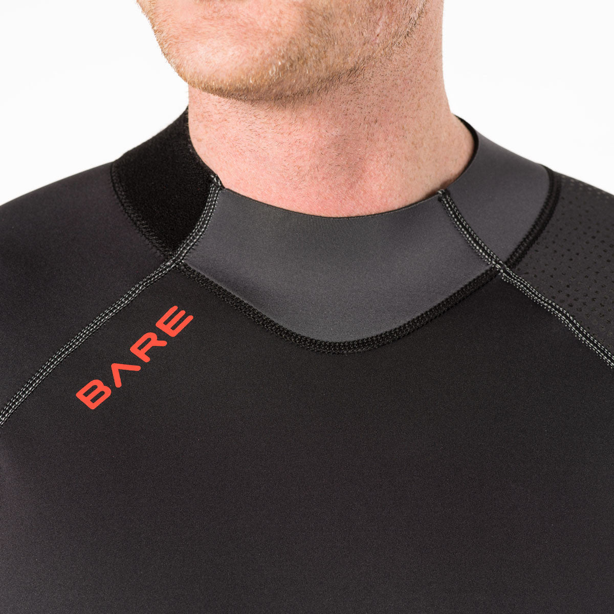 Bare EXOWEAR Men's Performance Workout Top - Lightweight, Breathable, Moisture-Wicking for Gym, Running & Outdoor Activities
