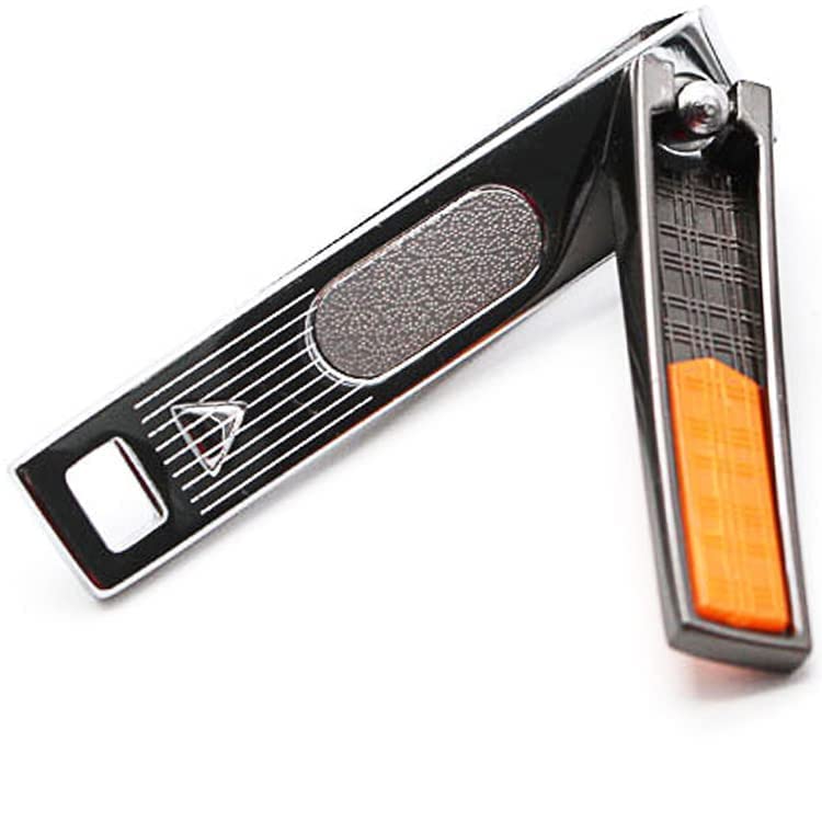 QURAX Professional Stainless Steel Nail Clipper Set - Ultra Sharp Fingernail & Toenail Clippers (3-Pack) for Home, Travel, Salon & Grooming Kit Essentials
