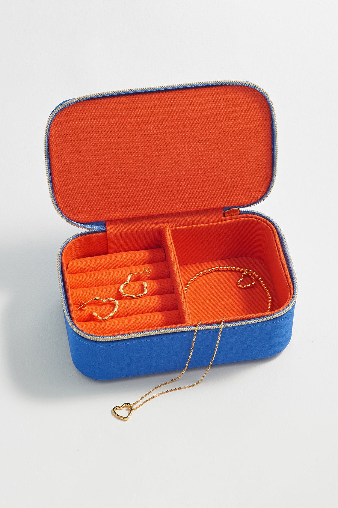 Mini Jewelry Box - Elegant & Compact Storage for Rings, Earrings & Necklaces - Perfect for Travel, Gifts & Home Organization