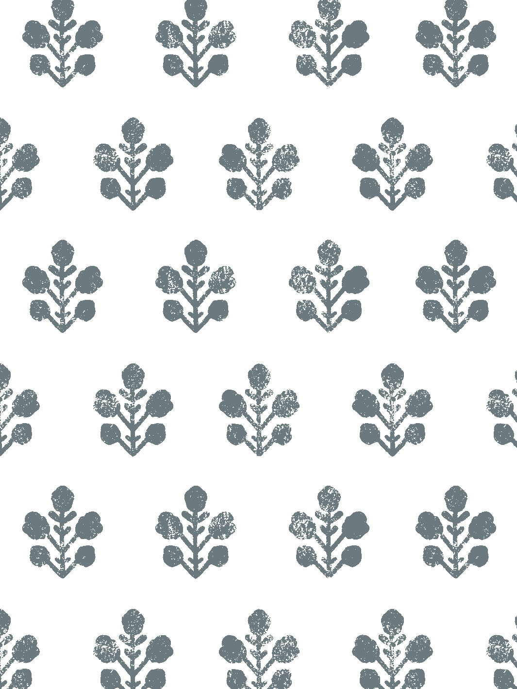 Sugar Paper Ocean Ensley Petite White Ground Wallpaper - Elegant Floral Peel and Stick Wallpaper for Bedroom, Living Room Decor