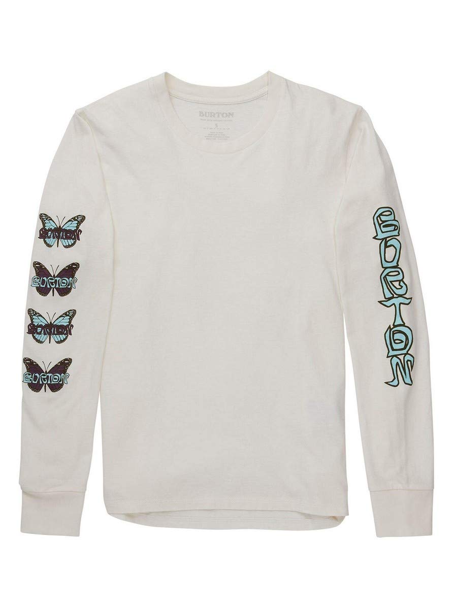 Burton Women's Gasser Long Sleeve T-Shirt - Soft Cotton Casual Top for Hiking, Travel & Everyday Wear | Comfortable & Stylish Outdoor Apparel