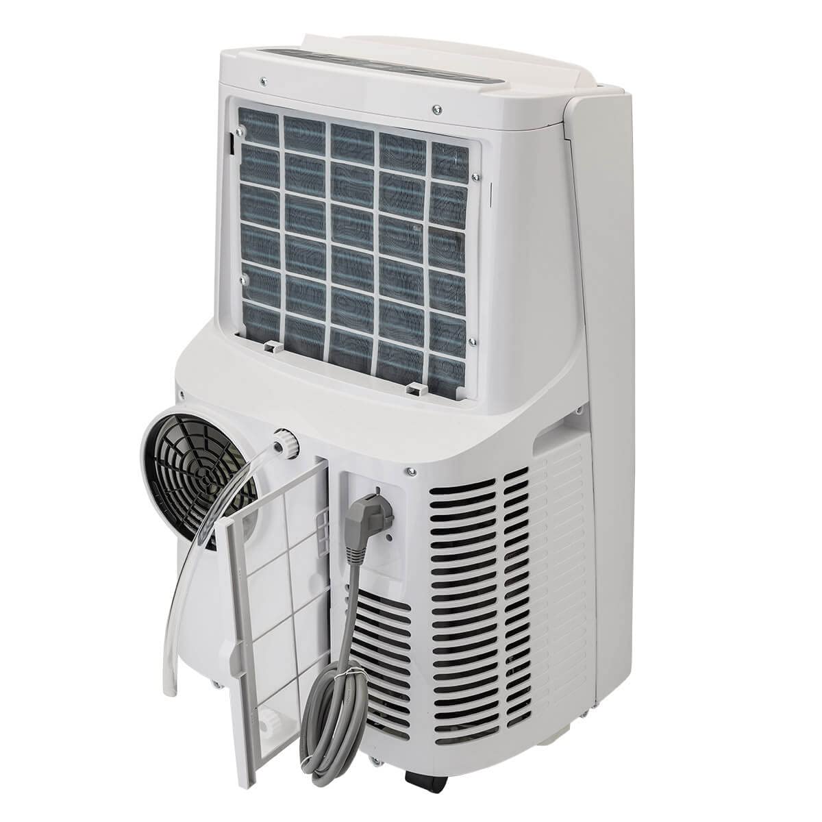 Portable Air Conditioner with WiFi, Timer, Remote Control, Wheels & Drain Valve (28L) - Perfect for Home, Office & Small Spaces - Stay Cool Anywhere!