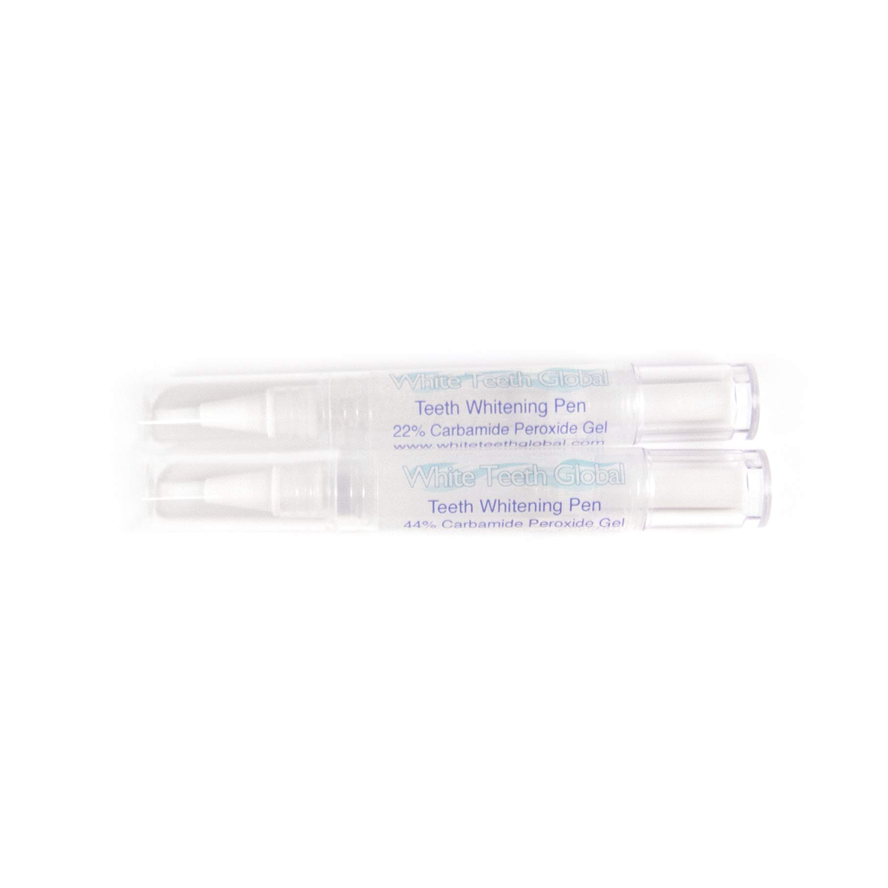 Premium Teeth Whitening Kit - 2 x 4ml Carbamide Peroxide Whitening Pens (44% Strength) | Made in USA | Professional At-Home Teeth Whitening for Brighter Smile | Perfect for Weddings, Job Interviews & Special Occasions