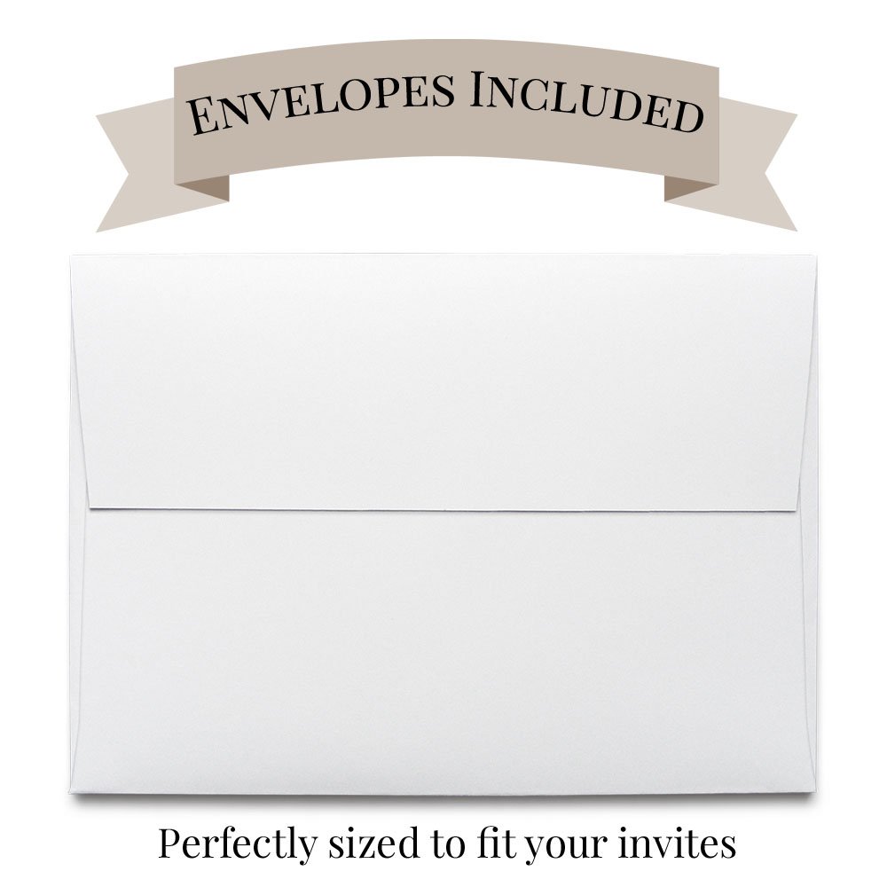 Super Hero Girl Birthday Party Invitations - 20 Pack 5x7 Fill-in Cards with Envelopes - Perfect for Superhero Themed Birthday Parties, Baby Showers & Kids Events