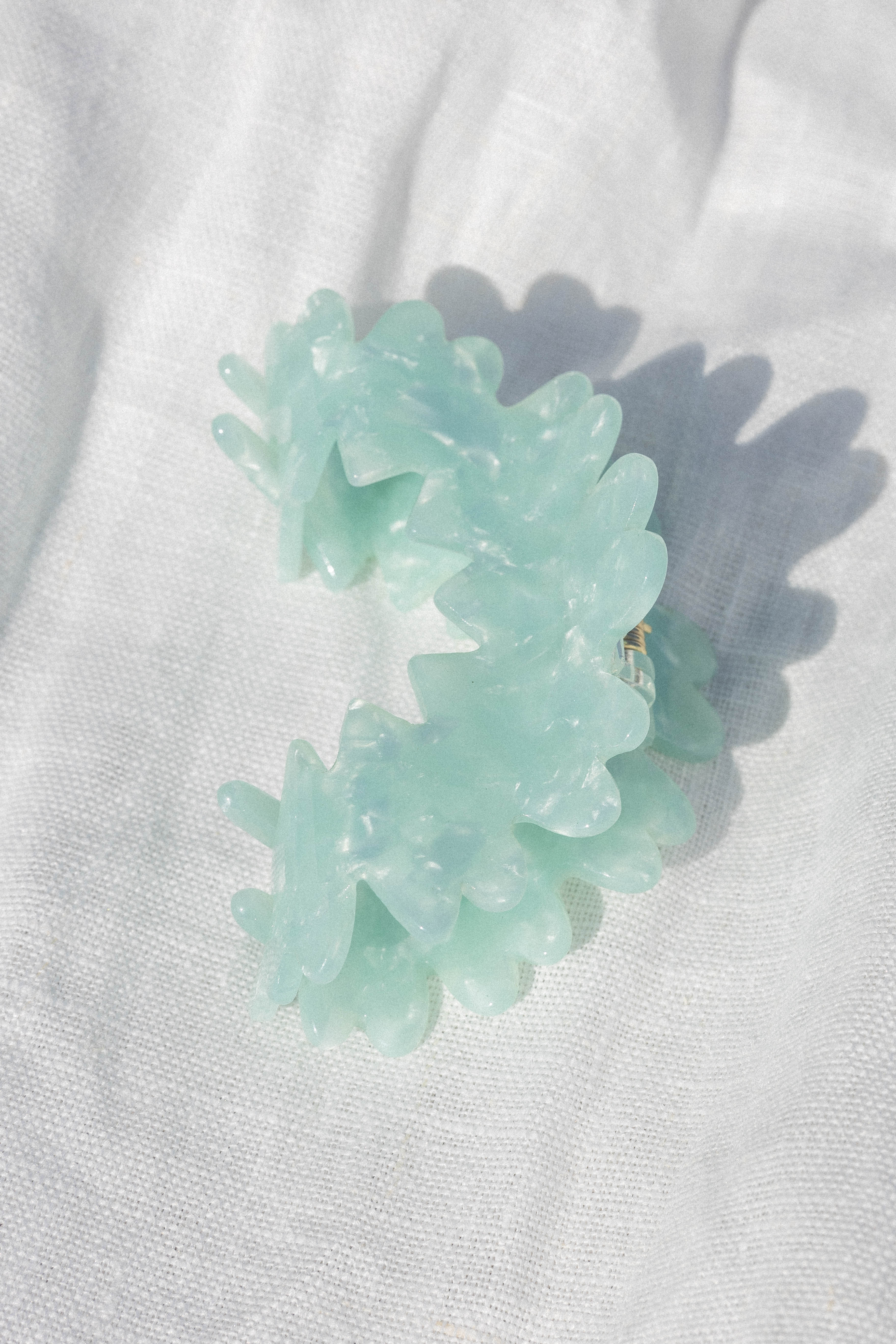 Bondi Hair Clip Mint Green - Non-Slip Hair Claw for Women & Girls - Perfect for School, Work, Parties & Everyday Use
