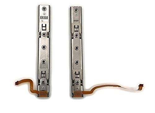 Original Nintendo Switch Joy-Con Right Slider Rail Replacement with Flex Cable - Fix Loose or Broken Rail for NS/NX Console - Perfect for DIY Repairs & Controller Maintenance