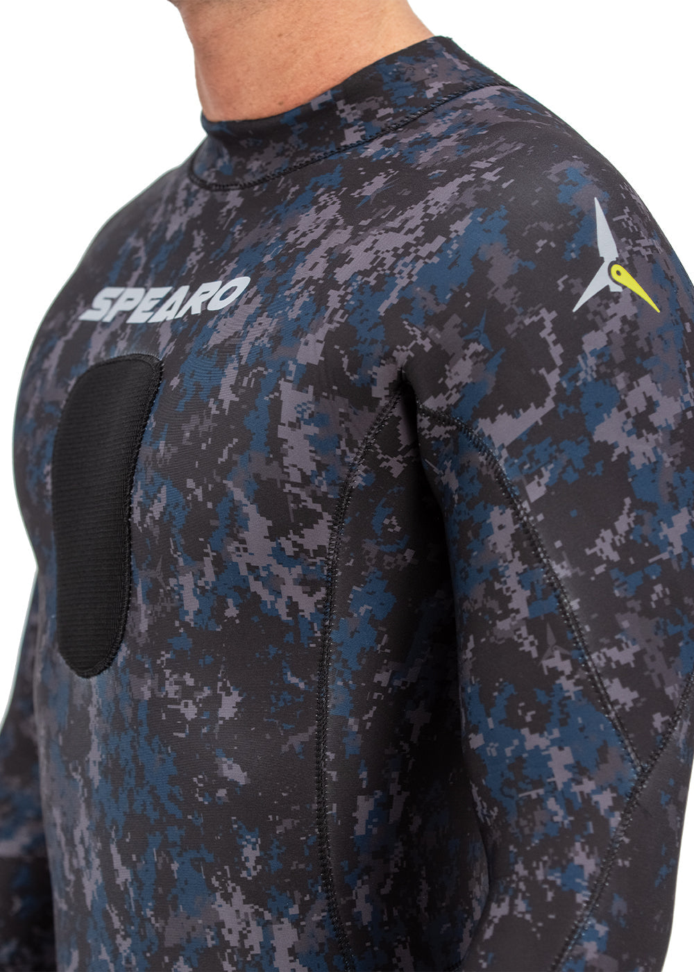 Spearo 7 Seas Men's 3.5mm Spearfishing Wetsuit - Premium Neoprene Steamer for Freediving, Scuba & Cold Water Protection - Ideal for Spearfishing, Snorkeling & Water Sports
