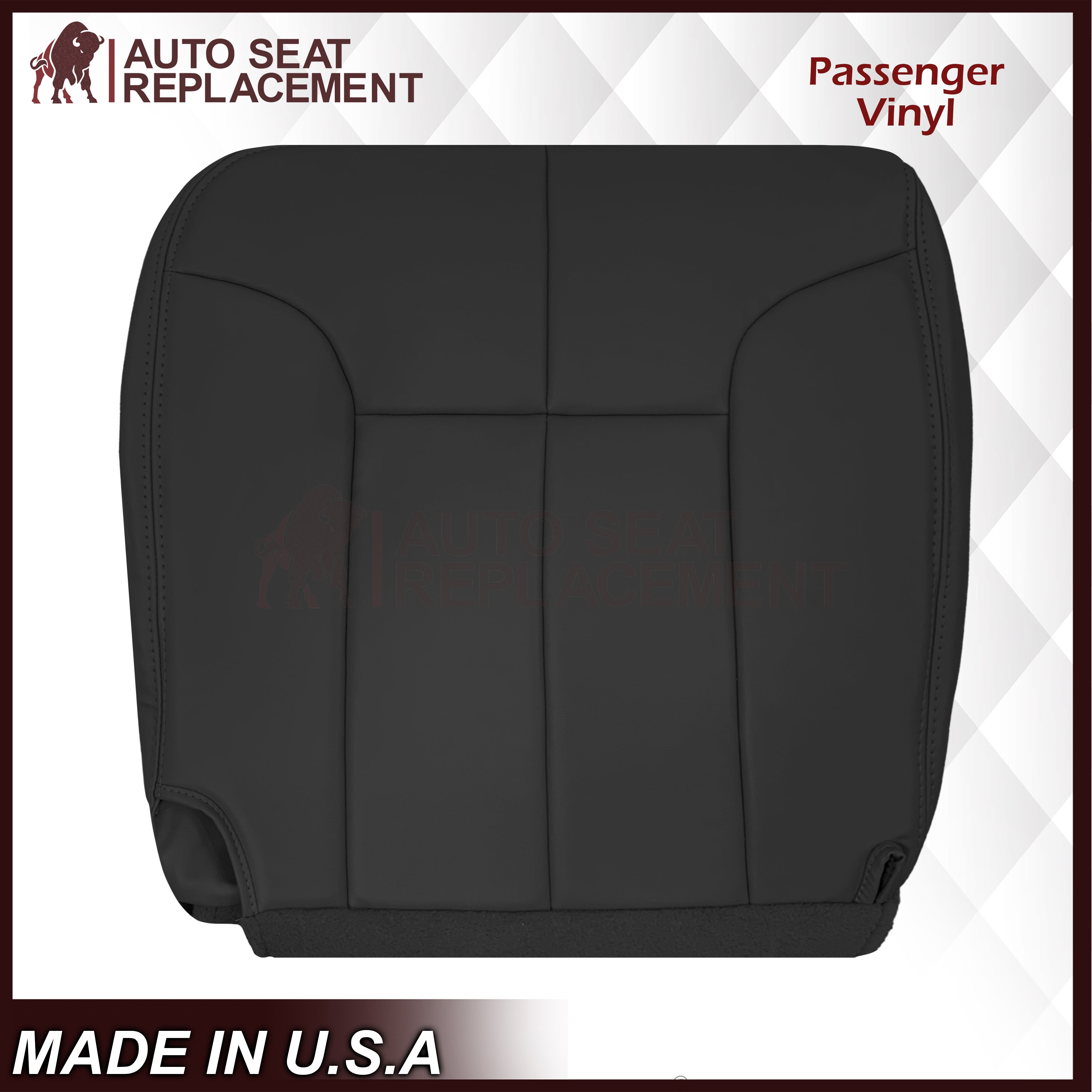 1994-1997 Dodge Ram Laramie SLT 1500/2500/3500 Black Seat Covers - Custom Fit Truck Seat Protectors for Comfort & Durability | Perfect for Work Trucks, Off-Roading & Daily Commutes