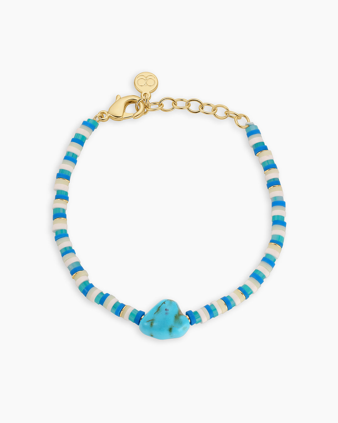 Natural Harbor Turquoise Beaded Bracelet for Women - Handmade Boho Jewelry for Everyday Wear & Gift Giving
