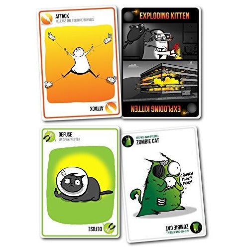 Exploding Kittens NSFW Edition Card Game - Adult Party Game for Game Nights, Gifts & Fun Gatherings