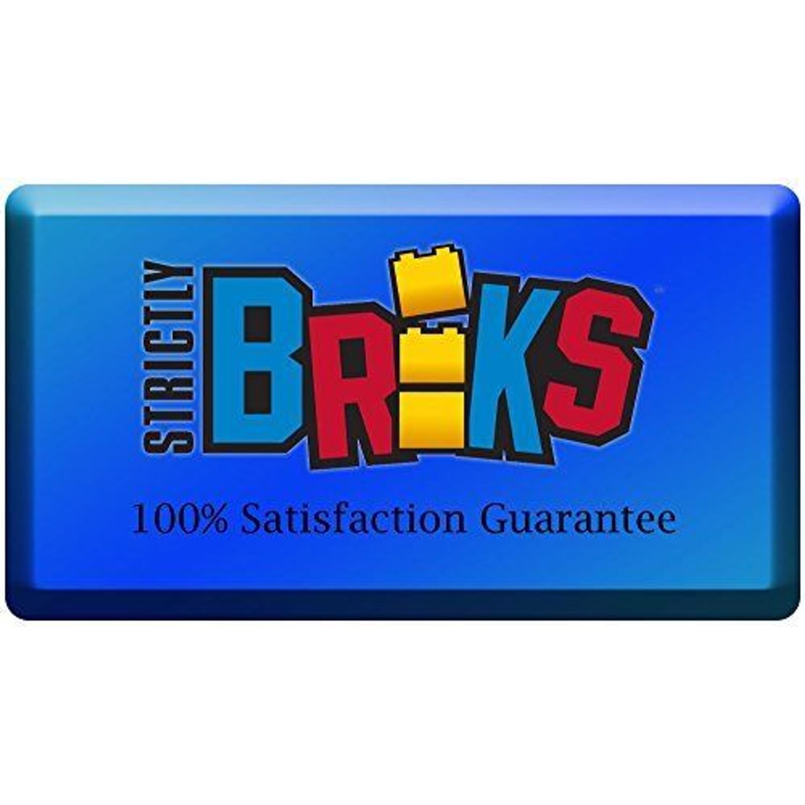Strictly Briks Large 10x10 Inch Pink Baseplate - 100% Lego Compatible, Stackable Building Plate for Tables, Mats & Creative Bricks Play | Perfect for Kids' Rooms, Playrooms & DIY Projects