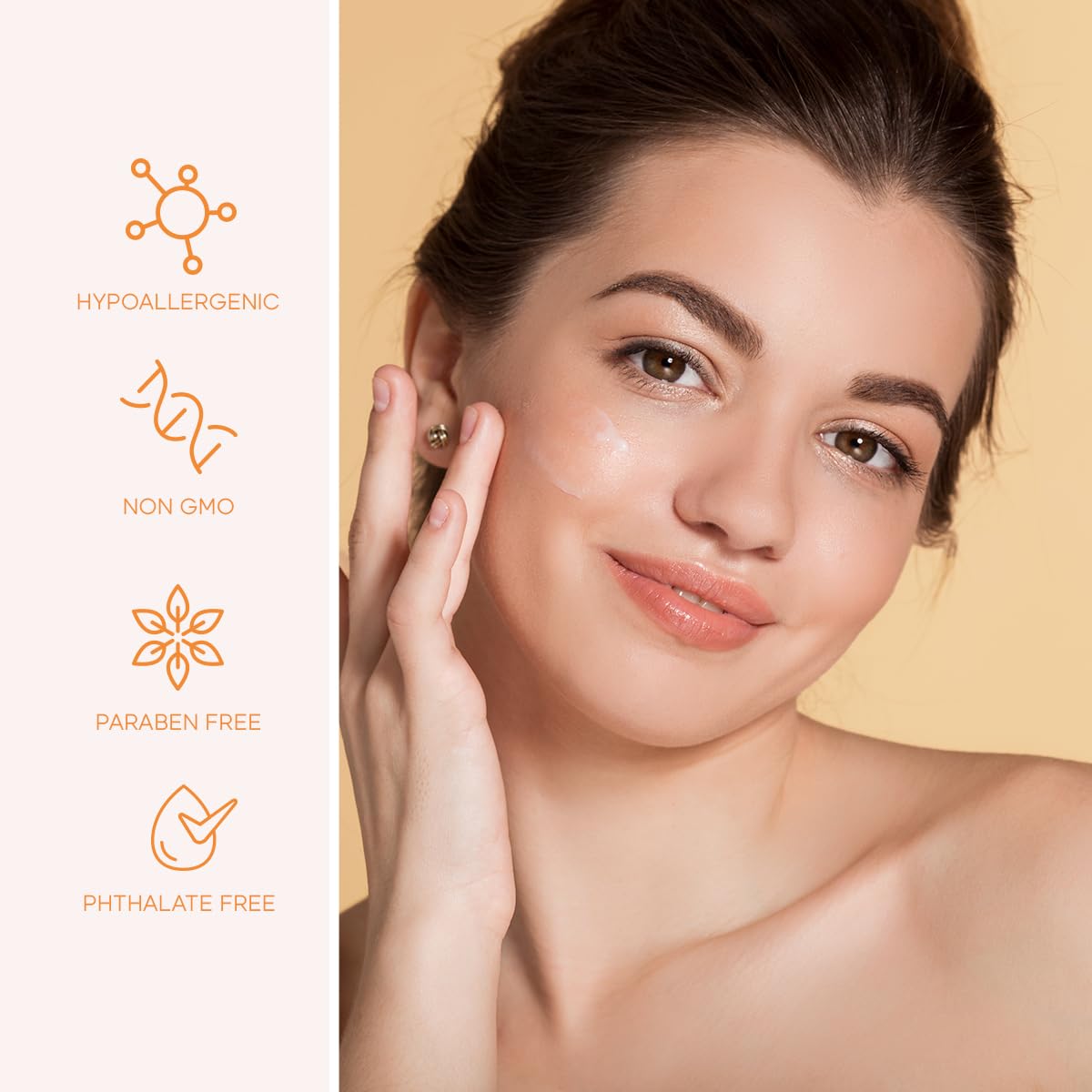 Vitamin C & Collagen Face Moisturizer - Anti-Aging, Skin Tightening & Brightening Cream - Dermatologist Tested, Clean Beauty, Cruelty-Free Korean Skincare for Dry, Oily & Sensitive Skin - 1.69 Fl Oz - Perfect for Day & Night Use, Travel-Friendly Size