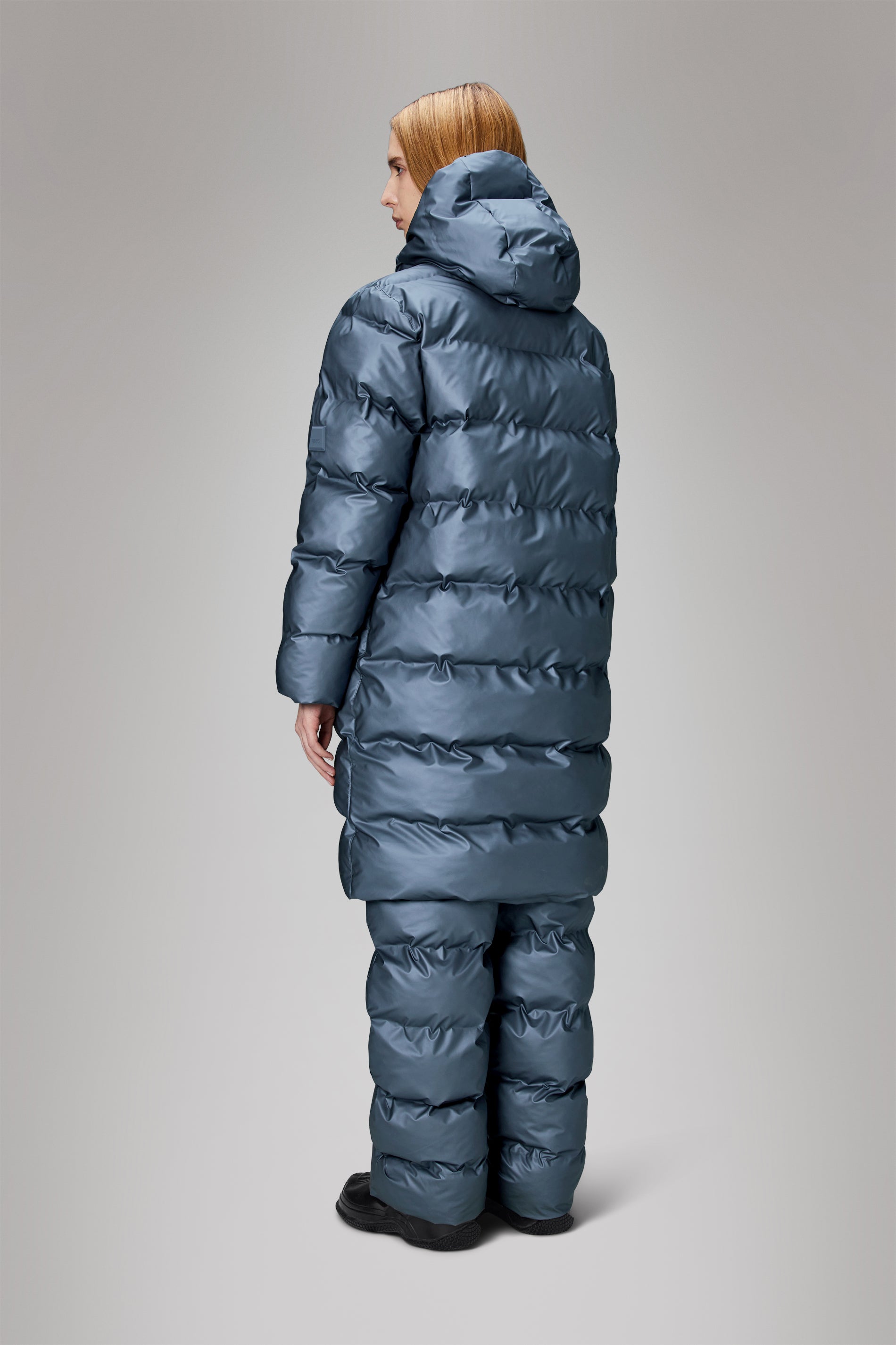Alta Longer Puffer Jacket for Women - Lightweight Warm Winter Coat with Hood, Waterproof Windproof Down Alternative Jacket for Outdoor Activities, Hiking, and Cold Weather
