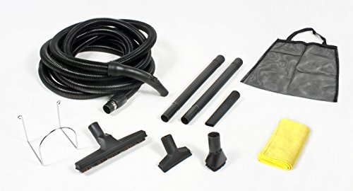 Premium Central Vacuum Garage Kit (50ft) - Powerful Cleaning for Large Spaces