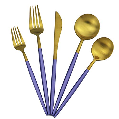 Purple Handle Gold