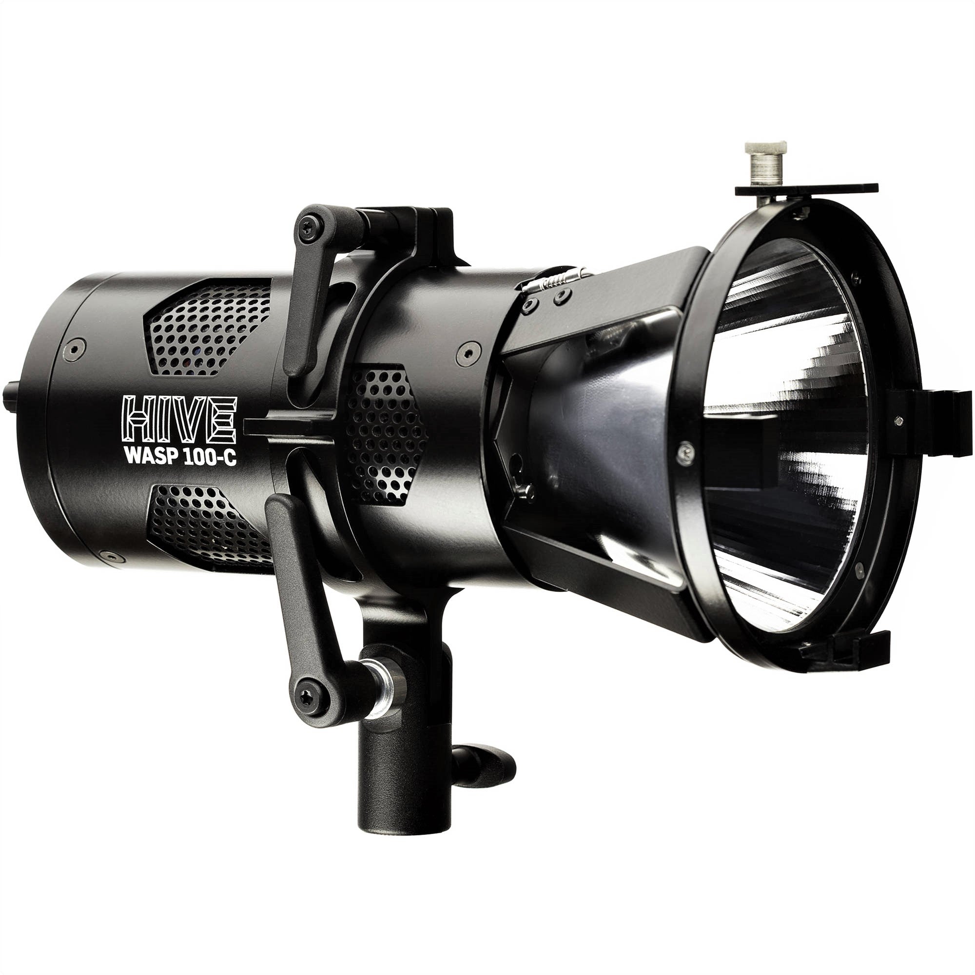 Hive Lighting 1 Wasp & 2 Hornet 200W PAR Spot LED Light Kit with 100W 3-Light Setup & Hard Rolling Case - Perfect for Film, Photography, and Stage Lighting