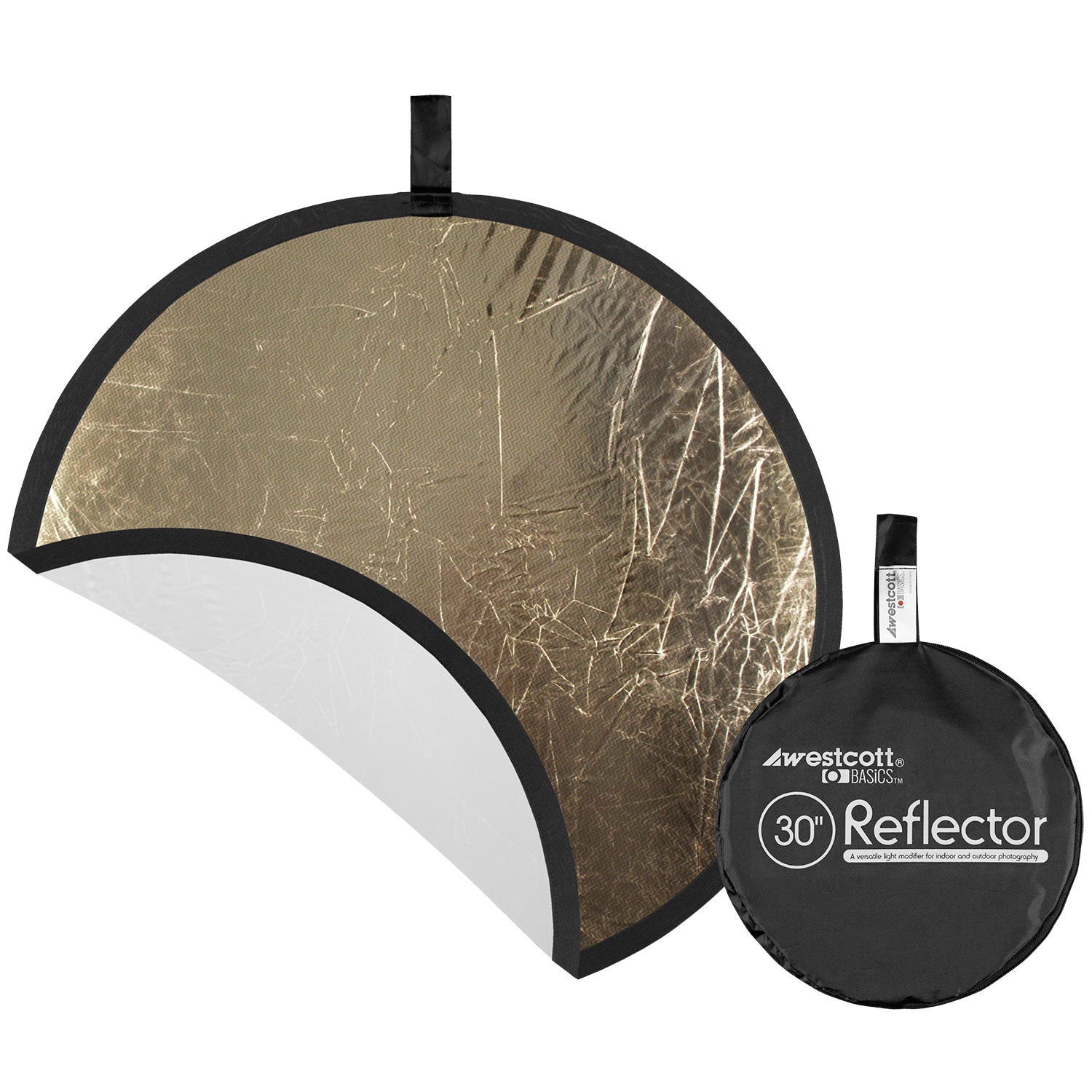 2-in-1 Collapsible Sunlight & White Bounce Reflector - 30