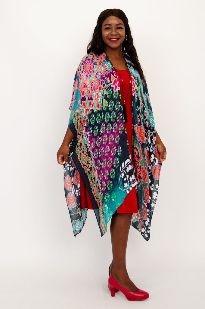 Darcy Fleuri One Size Floral Print Dress - Perfect for Casual Outings, Parties, and Special Occasions