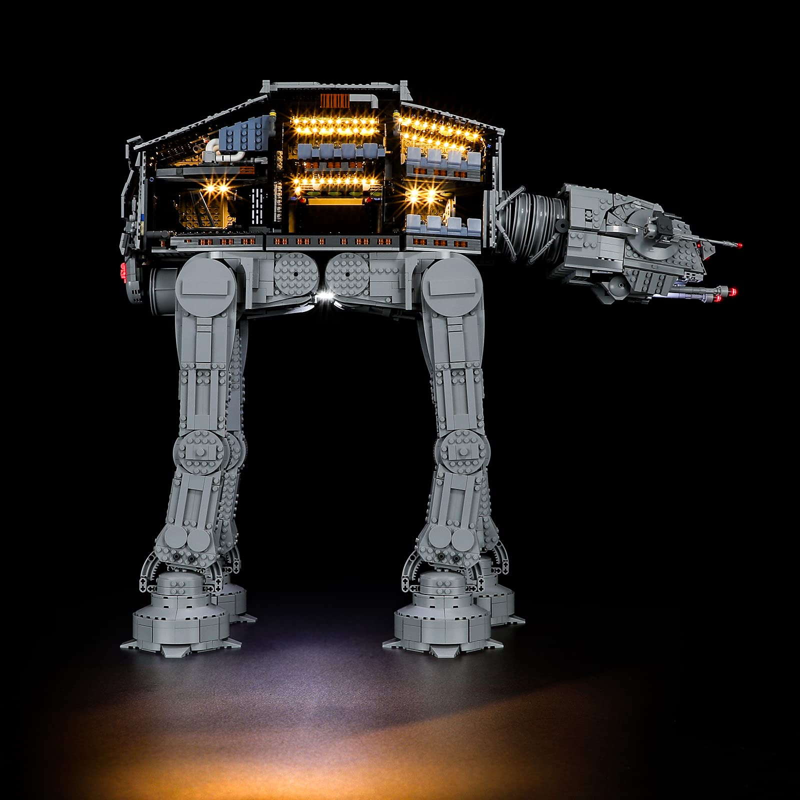BRIKSMAX LED Lighting Kit for LEGO 75313 AT-AT Walker - Compatible with Lego Star Wars Building Blocks Model (Lego Set Not Included) - Enhance Your Star Wars Display & Nighttime Decor
