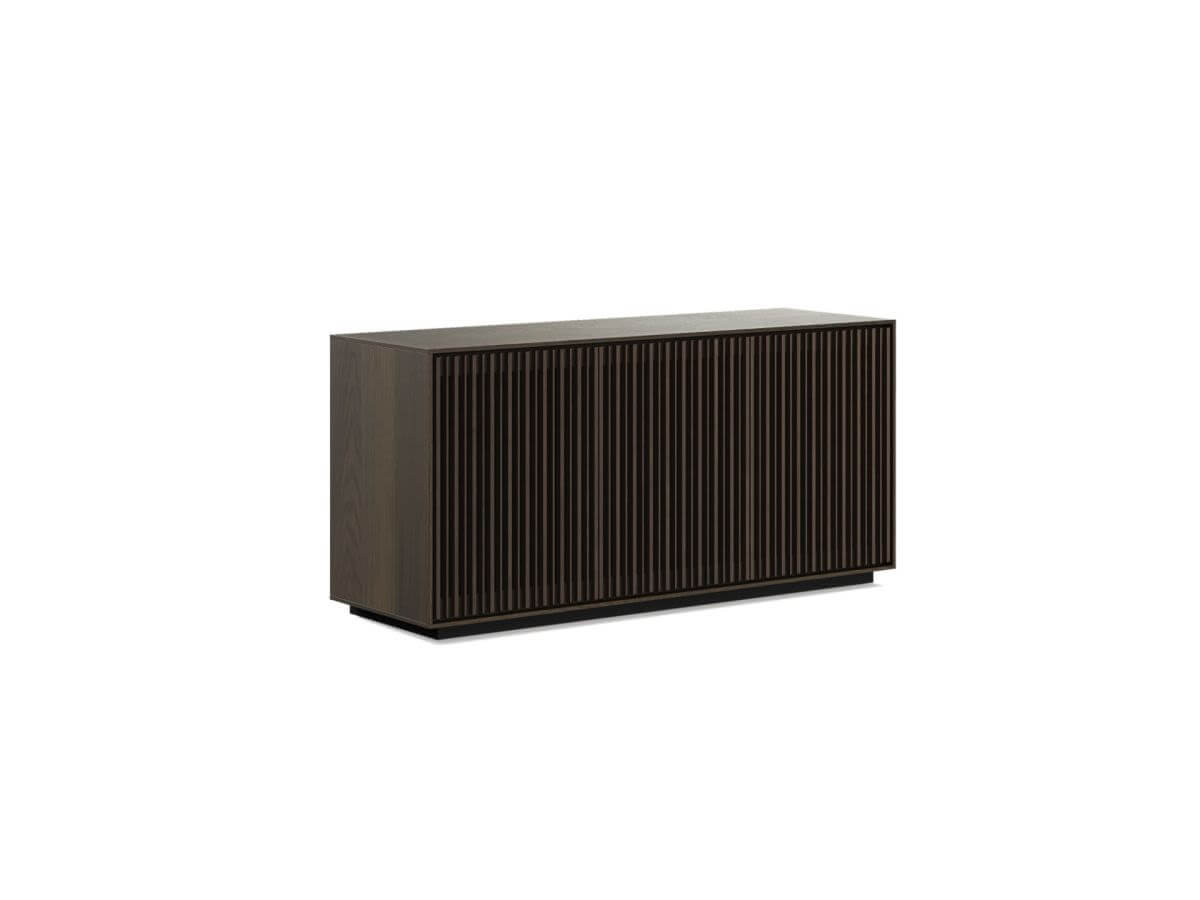 BDI Profile 8477 TV Stand with Storage - Modern Entertainment Center for Flat Screen TVs up to 65