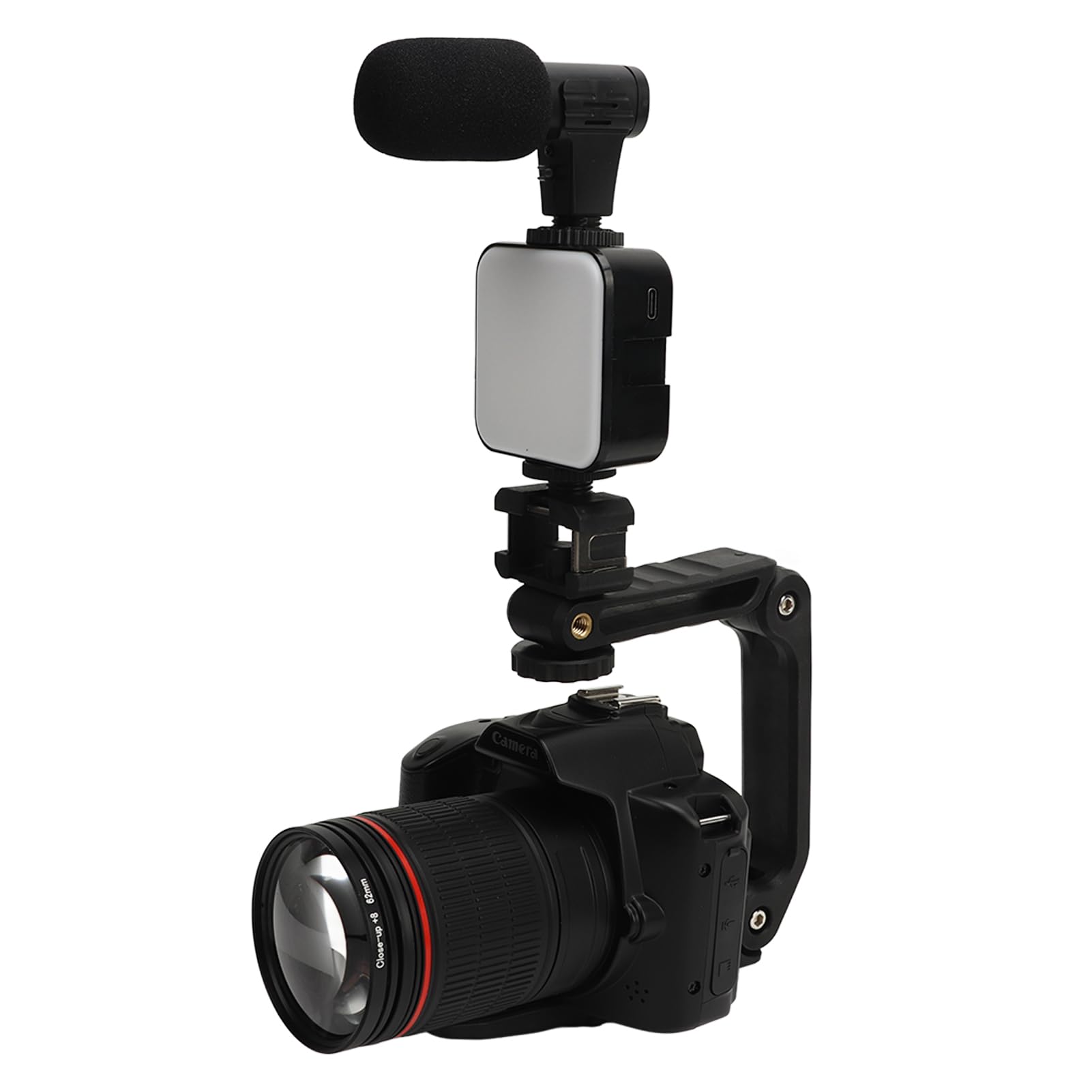 Fockety 4K 64MP Digital Camera for Photography & Vlogging - WiFi YouTube Travel Camera with 16X Zoom, Wide-Angle Lens, Macro Lens, HD Night Vision & 4800mAh Battery - Perfect for Travel Vlogging, YouTube Content Creation & Night Photography