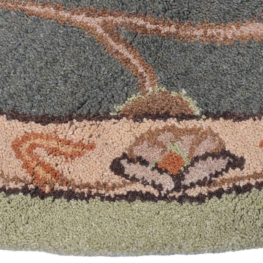 Premium Dahlberg Daisy Hand Tufted Rug - Soft & Durable Wool Area Rug for Living Room, Bedroom & Nursery Decor