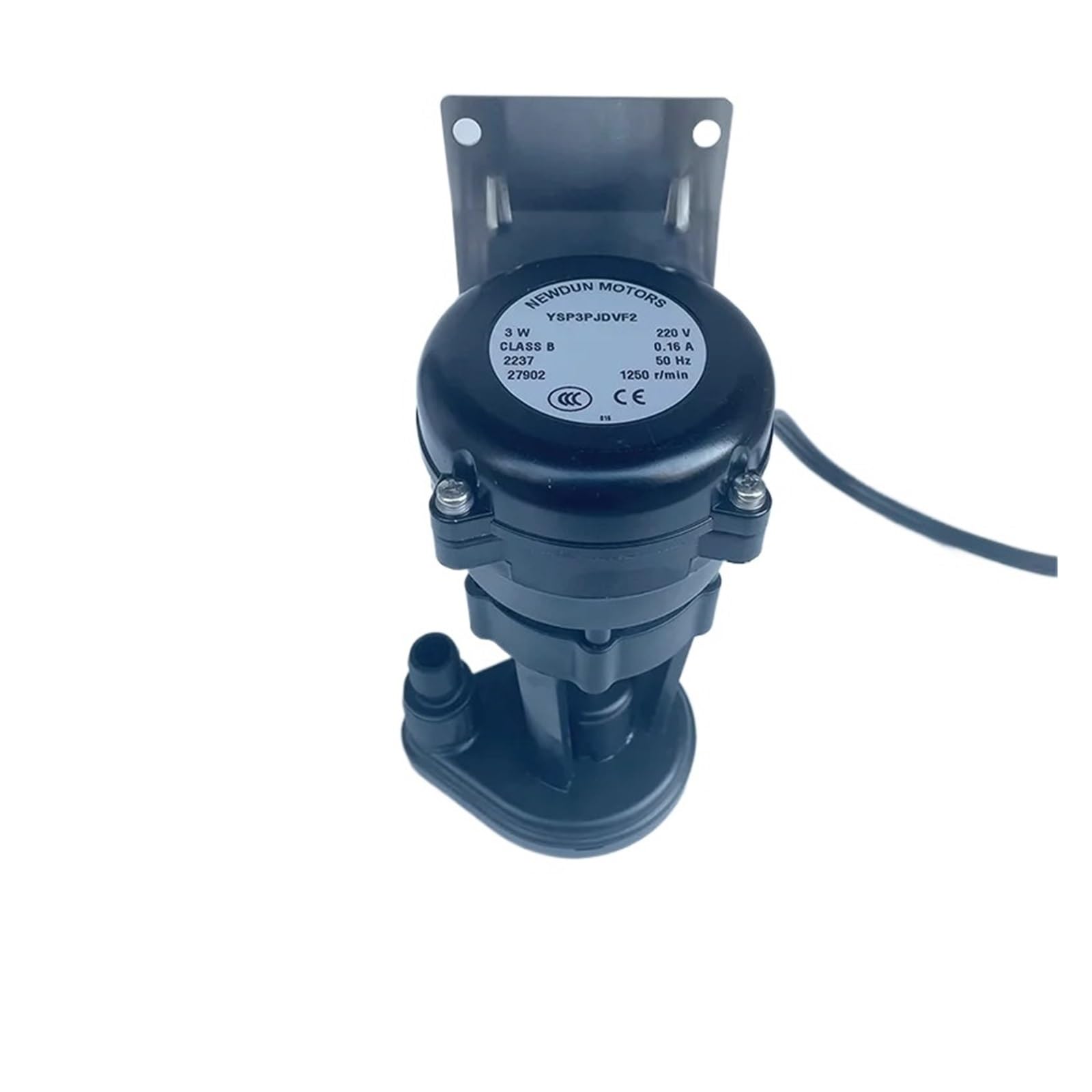 220V 3W Ice Maker Water Pump Motor - YSP3P JDVF2, 1250RPM, 0.16A, 50Hz - Replacement Pump for Commercial Ice Machines & Refrigeration Systems