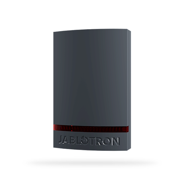 JA 1X1A C AN Plastic Outdoor Siren Cover Anthracite - Weatherproof Protection for Security Alarms & Warning Systems