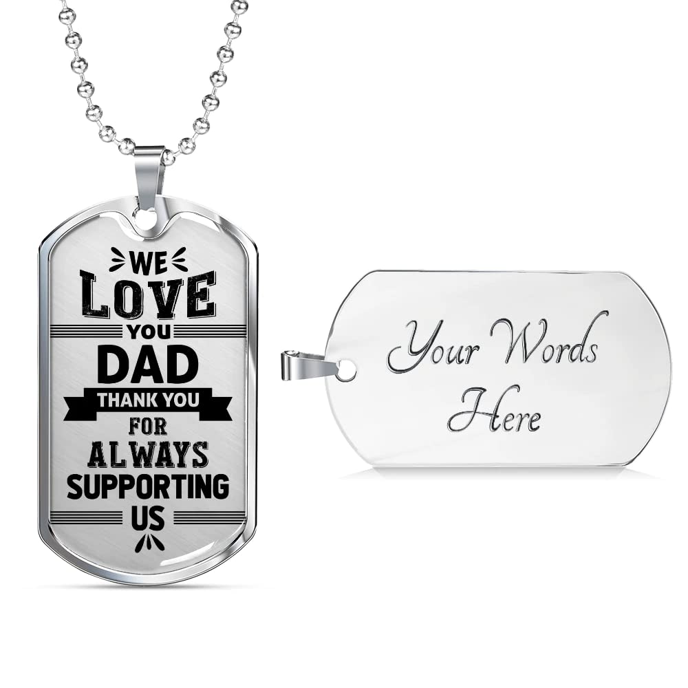 Best Sentimental Gifts for Dad - Thoughtful Presents from Daughter or Son for Retirement, Wedding, Christmas & Birthday - Heartwarming Father's Day Keepsake with Quotes - Perfect for Home Office, Travel & Special Occasions