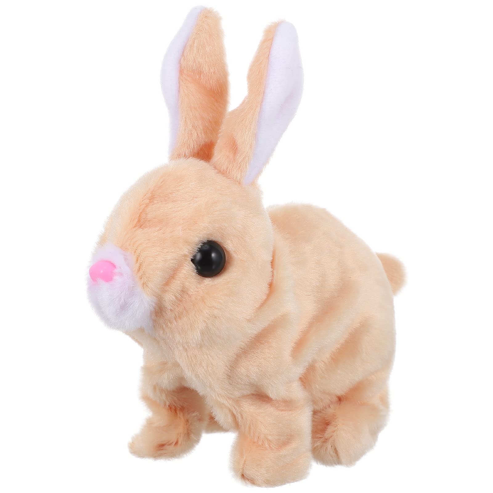 VALICLUD Plush Stuffed Animal Toy - Adorable Simulation Bunny with Music, Soft Electric Rabbit Plushie for Kids, Perfect for Cuddling, Gifts, and Nursery Decor