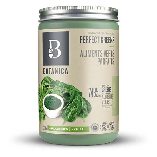 Botanica Greens Superfood Powder - Organic Perfect Greens Supplement for Detox & Energy Boost | Ideal for Smoothies, Juices & Daily Wellness