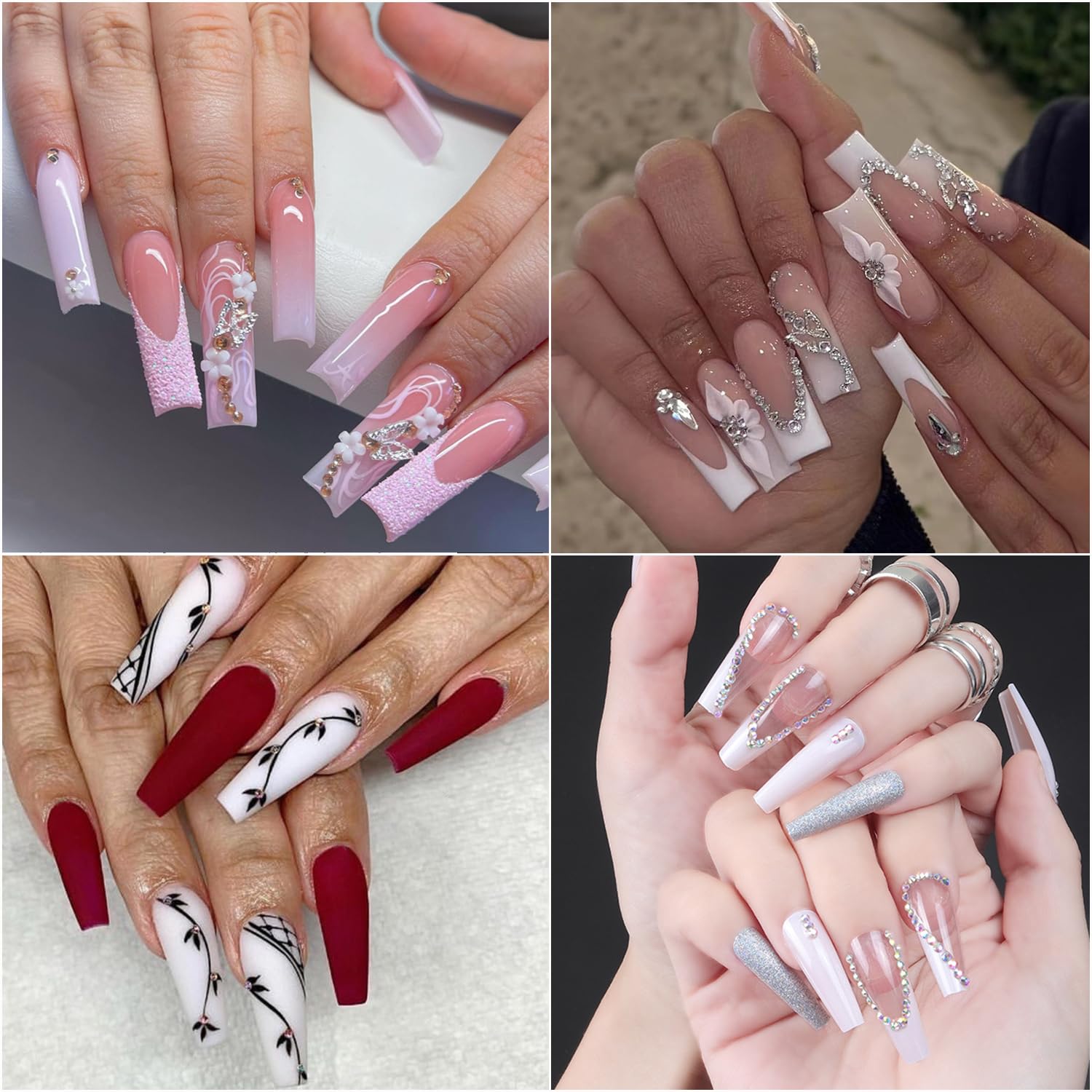 Professional Brush-On Nail Glue for Press-On & Acrylic Nails - Super Strong Adhesive with Precision Brush - Perfect for Salon, DIY Manicures & False Nail Tips Application