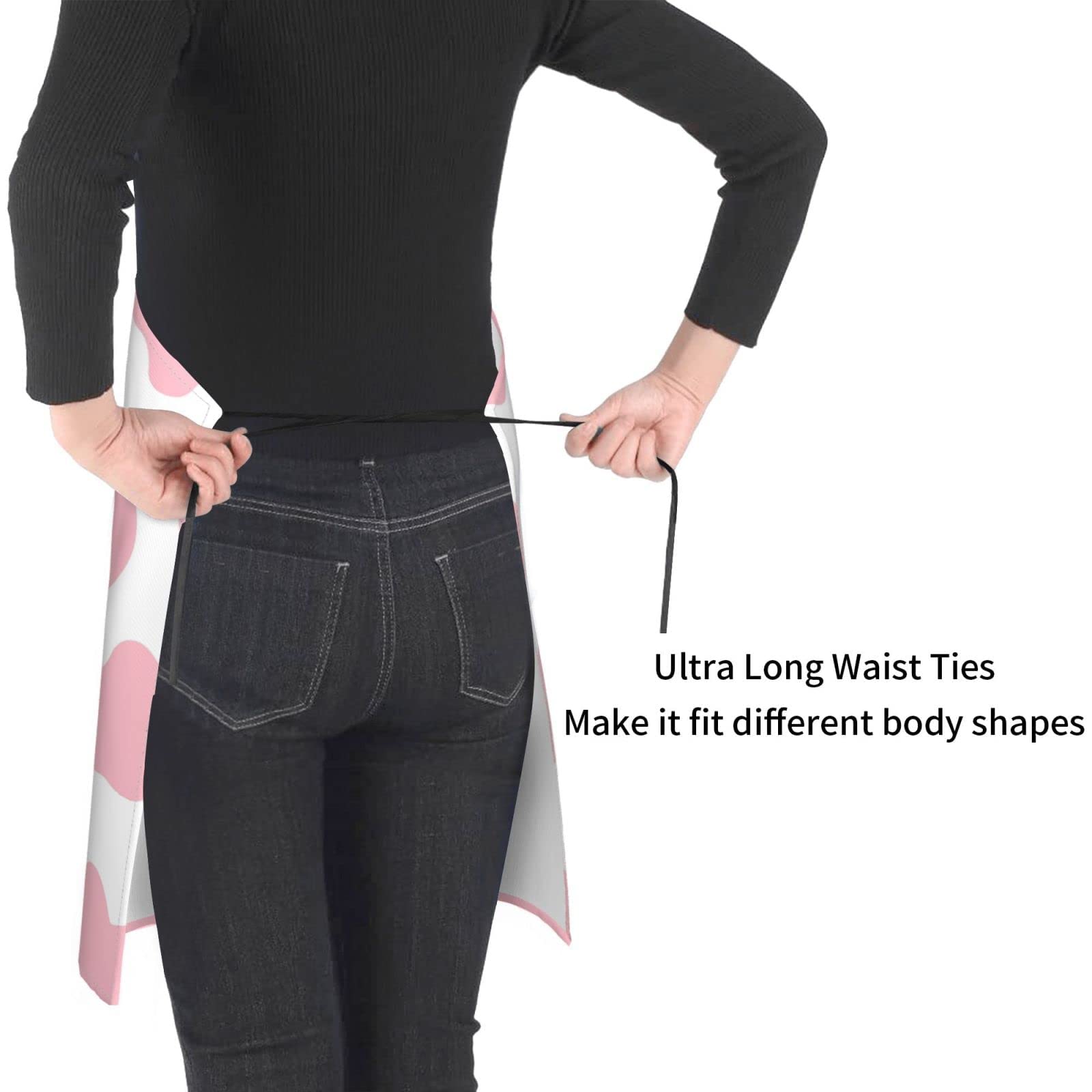 Stylish Adjustable Aprons for Women & Men with Pockets - Perfect for Cooking, Baking, BBQ & Kitchen Use
