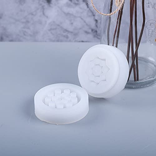Acxico 2-Piece Silicone Epoxy Resin Mold Set - DIY Leaf & Herb Grinder for Spices, Resin Casting & Craft Projects - Perfect for Making Unique Jewelry, Soap Molds & Home Decor
