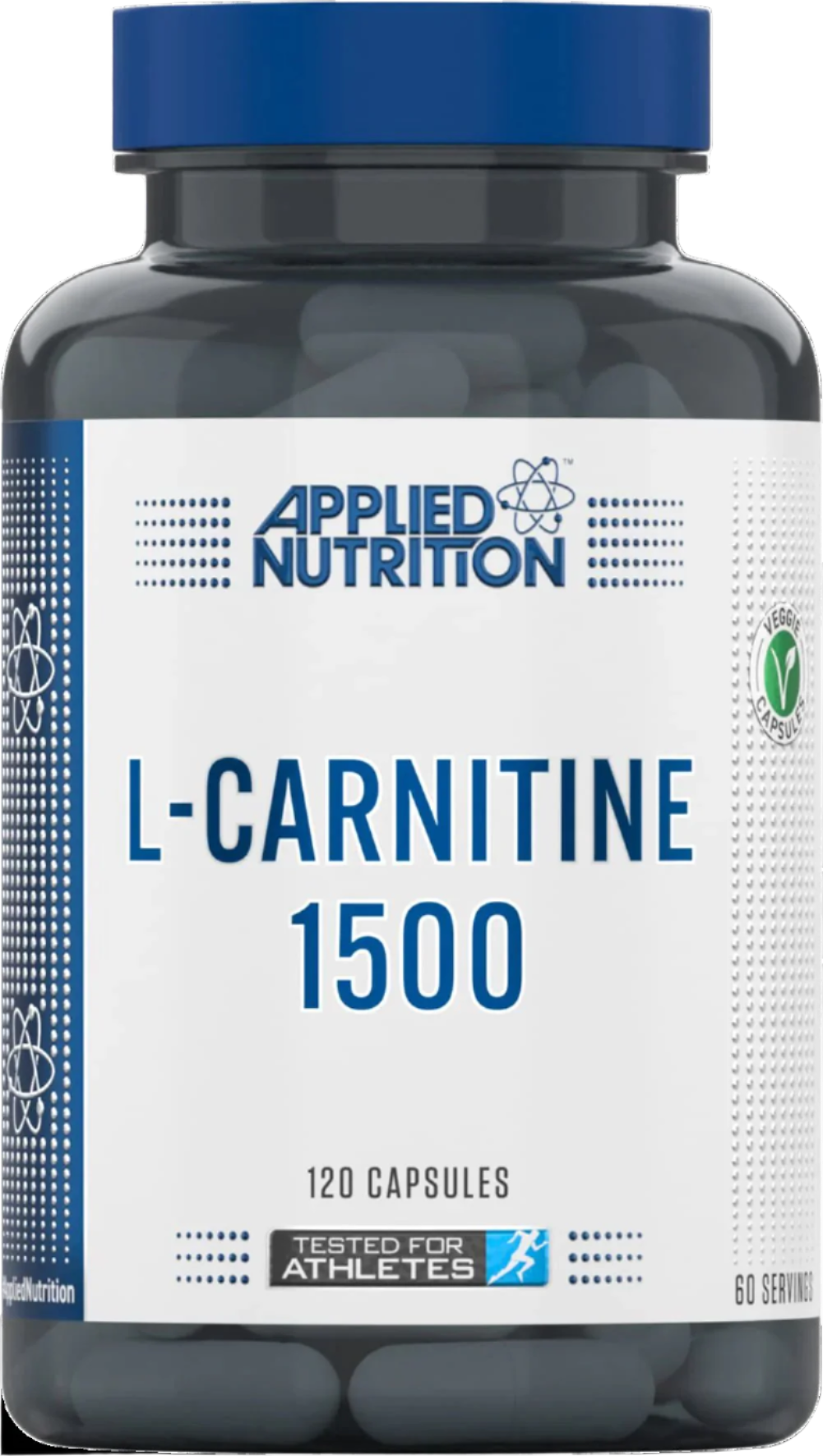 Applied Nutrition L-Carnitine 1500mg - 120 Capsules | Premium Fat Burner & Energy Booster Supplement for Weight Loss, Workout & Athletic Performance