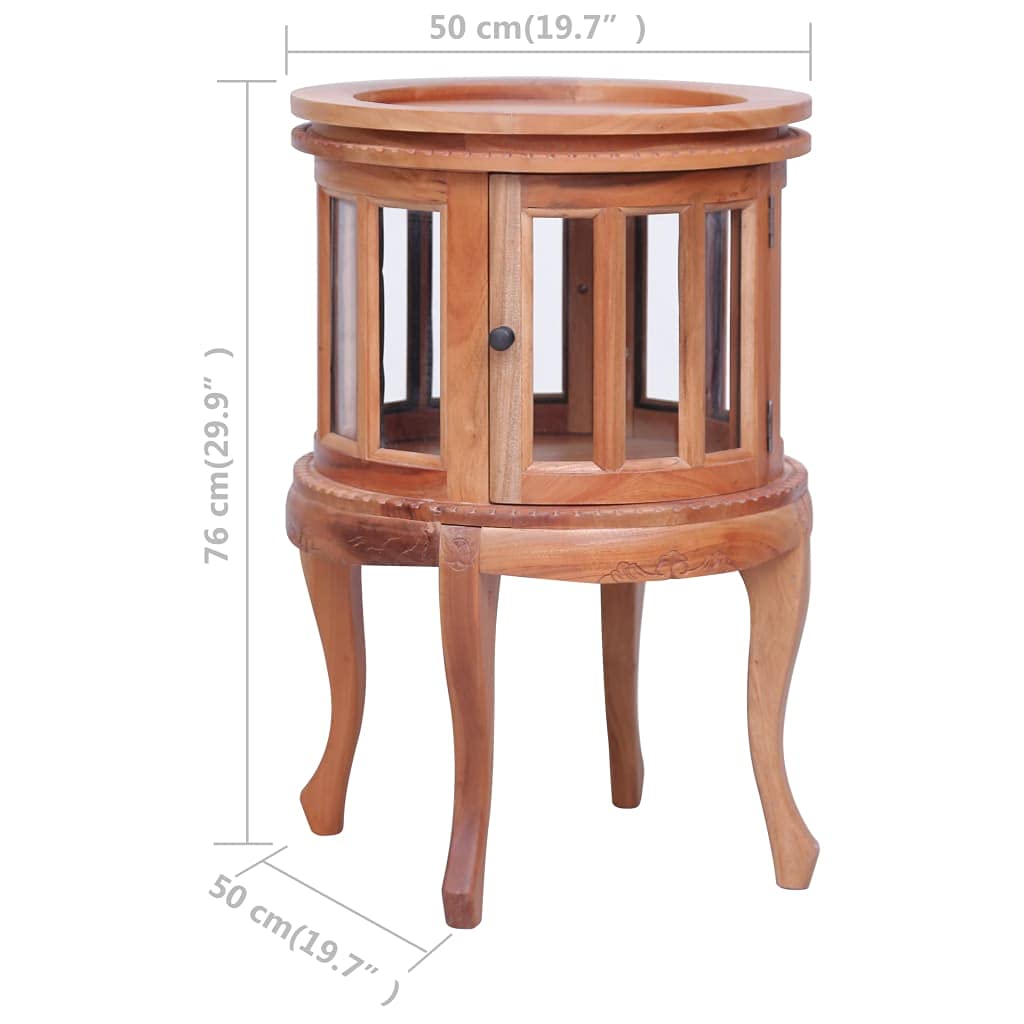 Solid Mahogany Wood Coffee Table 19.7