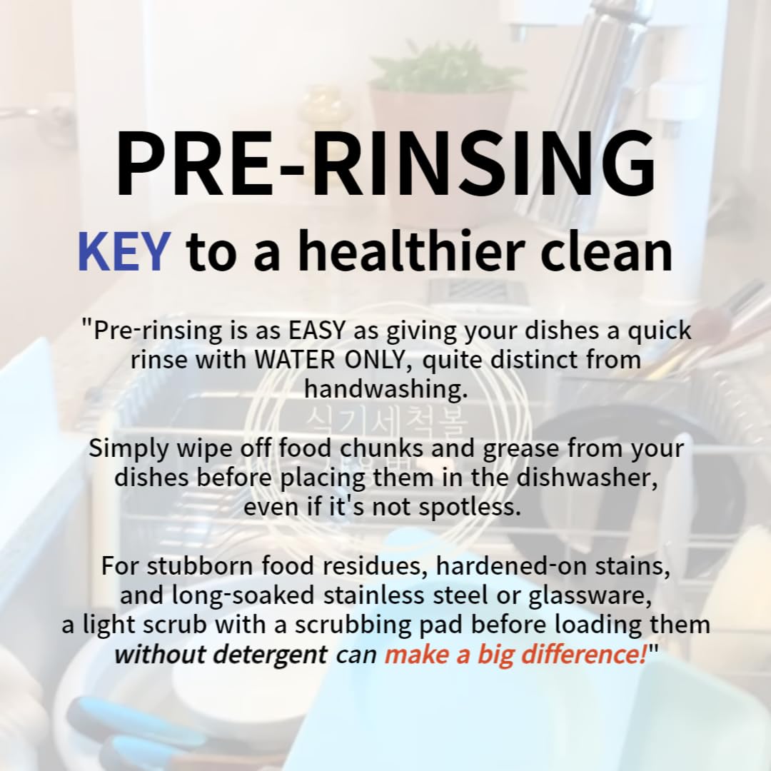 Eco-Friendly Hi-Ball Dishwasher Cleaner - Natural, Chemical-Free, Non-Toxic Alternative to Detergent & Pods | Safe for Daily Dishwashing & Gentle on Hands