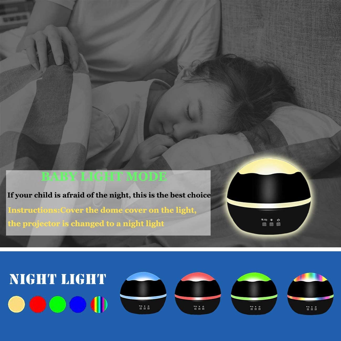 360° Rotating Dinosaur Night Light Projector Toy for Kids Ages 3-8 | 2-in-1 Dinosaur Toy & Night Light | Perfect Birthday & Christmas Gift for Boys & Girls | Bedroom Decor, Kids Room Nightlight, Fun Educational Playtime