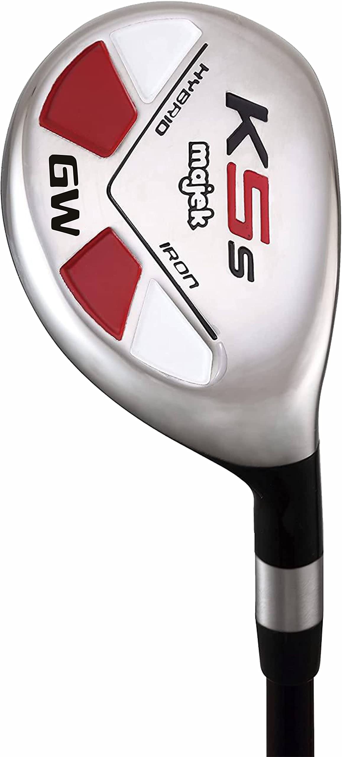 Majek Golf #GW Hybrid 52 Degree Hybrid Iron Wedge - Ladies Flex Graphite Shaft Right Handed Golf Club - Standard Length for Women - Ideal for Long Fairway Shots & Approach Play on the Course