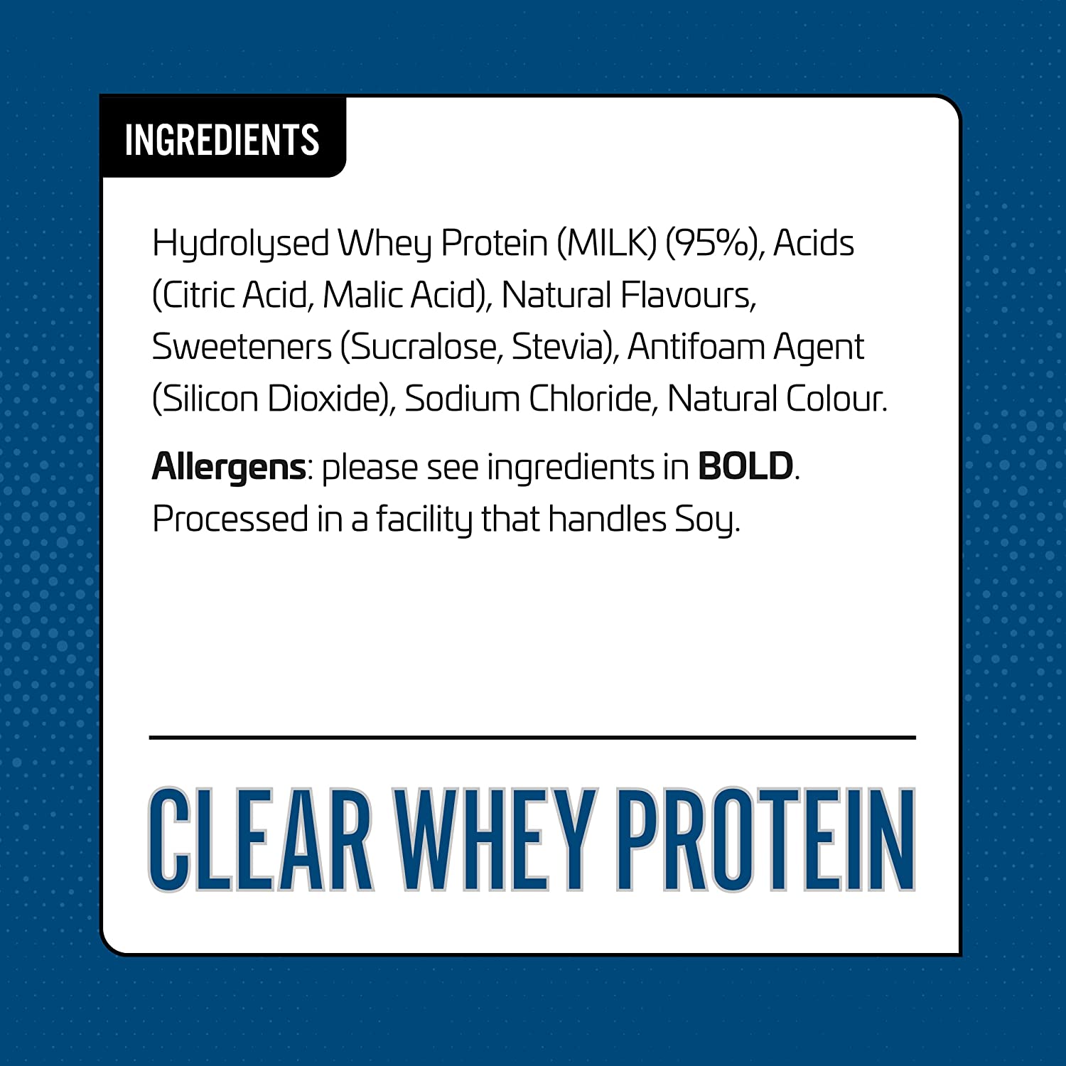 Applied Nutrition Clear Whey Isolate Protein Powder - 875g (35 Servings) | Low-Calorie Post-Workout Recovery & Muscle Building Supplement for Athletes & Fitness Enthusiasts