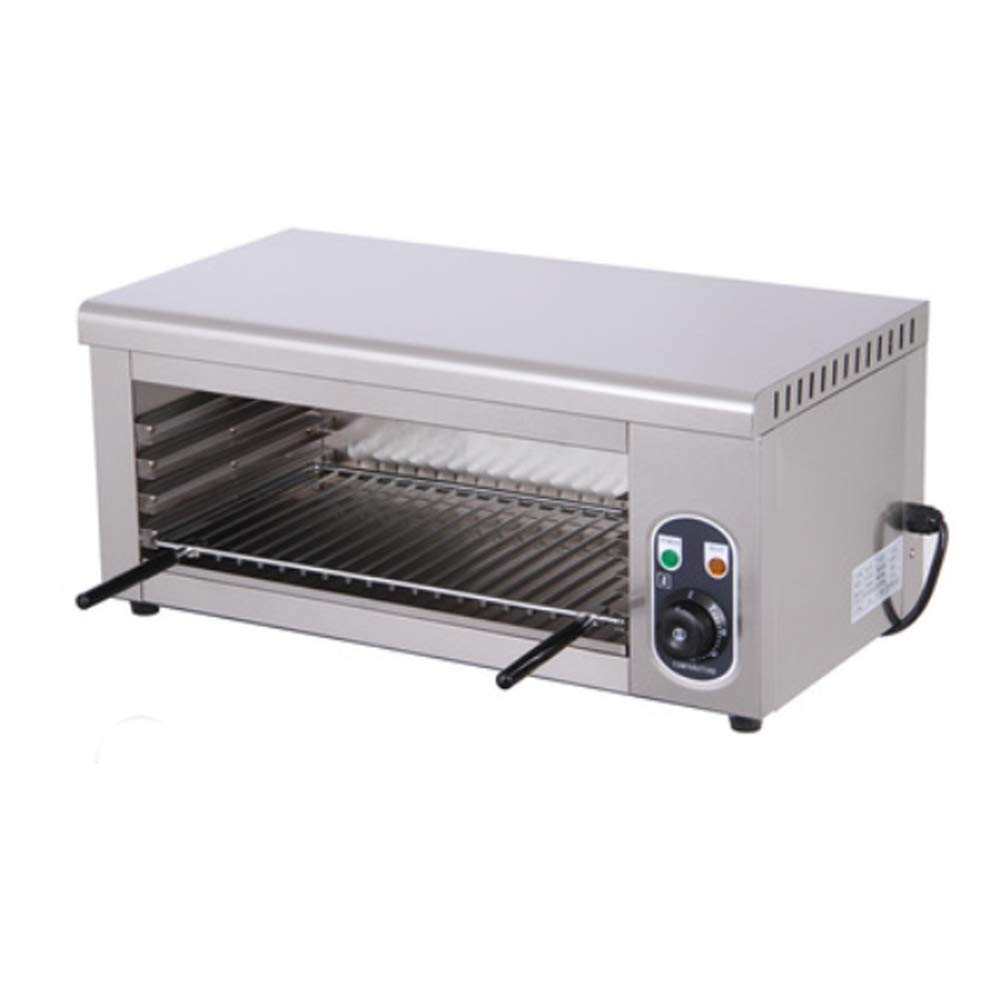 2000W Electric Cheese Melter & Steak Broiler - 110V Commercial Stainless Steel Countertop Grill for Melting Cheese, Toasting Sandwiches & Grilling Steaks | Perfect for Restaurants, Diners & Home Kitchens