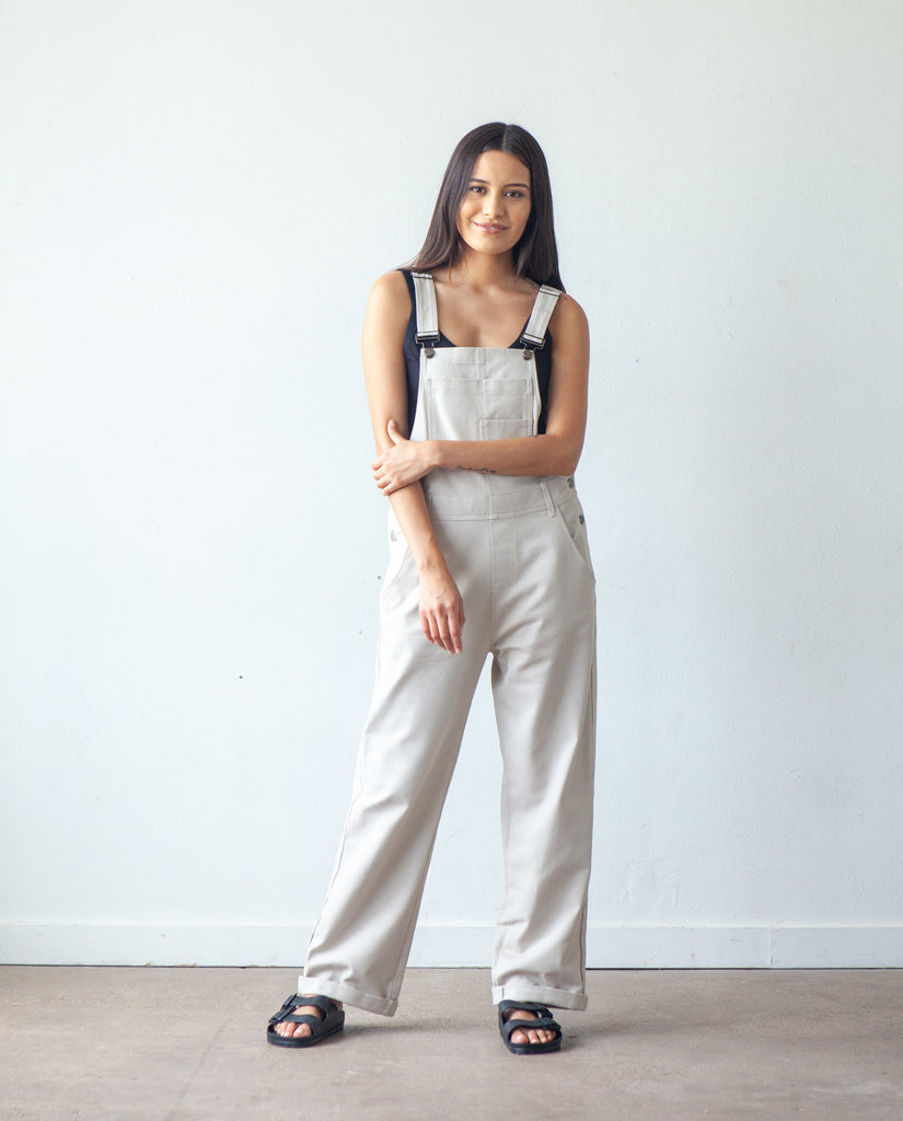 True Bias Riley Overalls Dungarees - Women's Denim Jumpsuit (Size 0-18) | Comfortable & Stylish for Work, Casual Outings & Outdoor Adventures