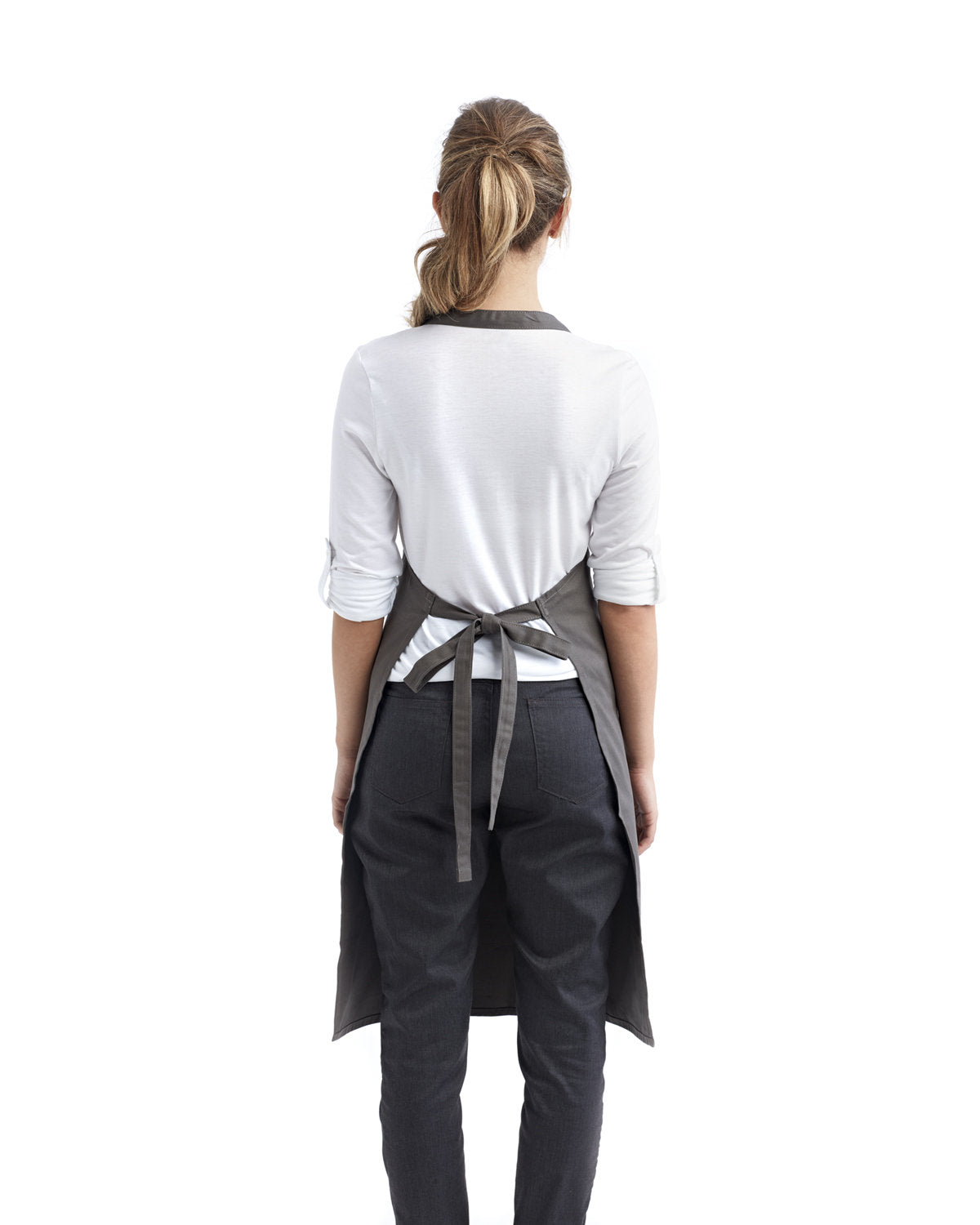 Reprime RP102 Organic Cotton Bib Apron - Premium Artisan Collection for Cooking, Baking & Grilling - Eco-Friendly Kitchen & BBQ Accessory
