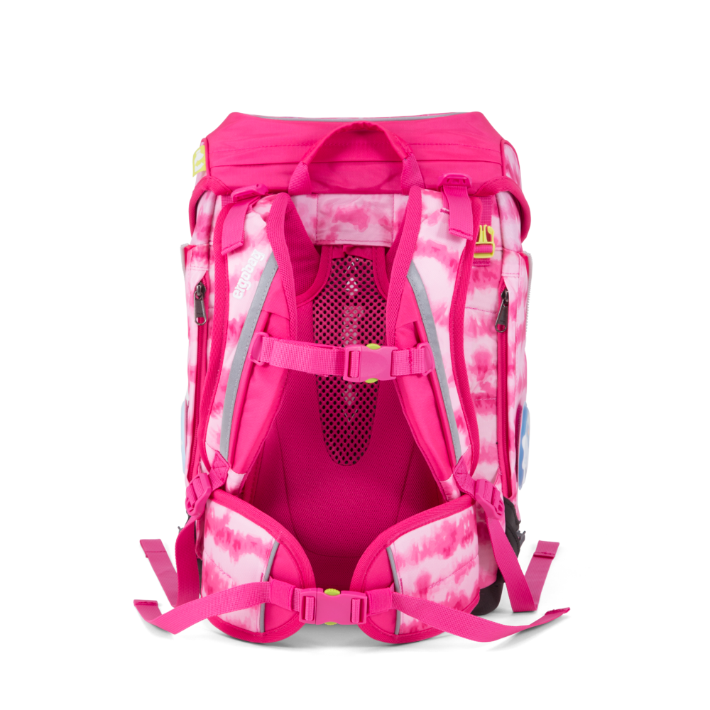 ergobag Cubo SINGLE School Backpack for Kids - Lightweight, Durable & Ergonomic Design - Unicorn & Beary Dreams Print - Perfect for School, Travel & Daily Use