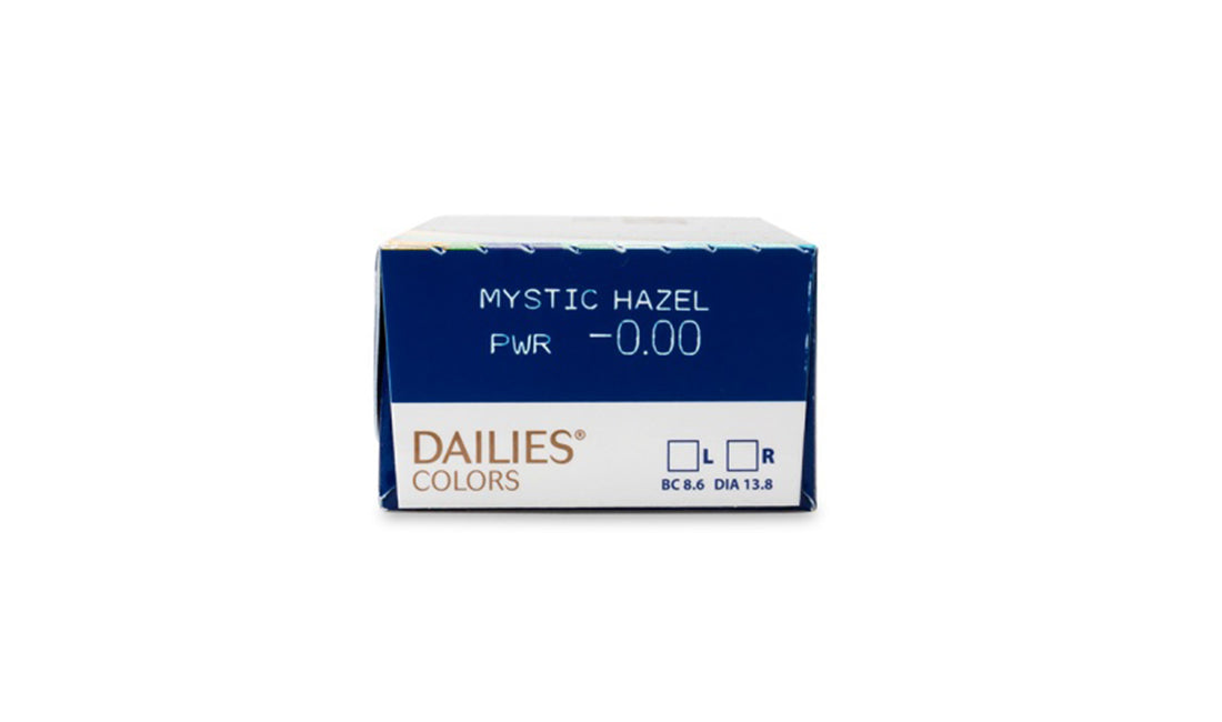 DAILIES COLORS Contact Lenses 30 Pack (1 Month Supply) - Daily Disposable Colored Contacts for Natural & Bold Looks - Perfect for Halloween, Cosplay, and Special Events