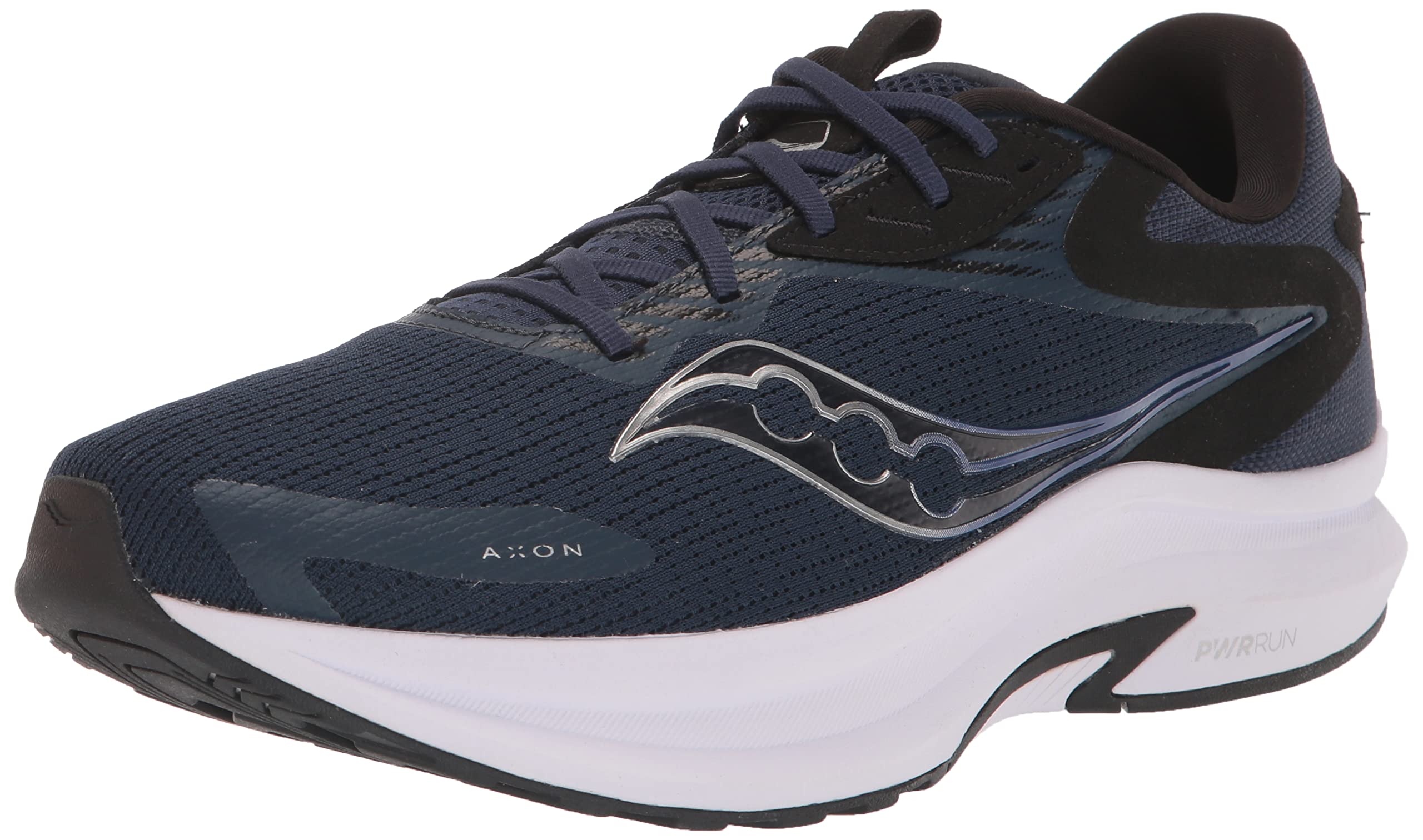 Saucony Men's Axon 2 Running Shoes - Lightweight Cushioned Sneakers for Road Running, Jogging & Gym Workouts - Breathable Mesh Athletic Shoes for Men with Responsive Cushioning