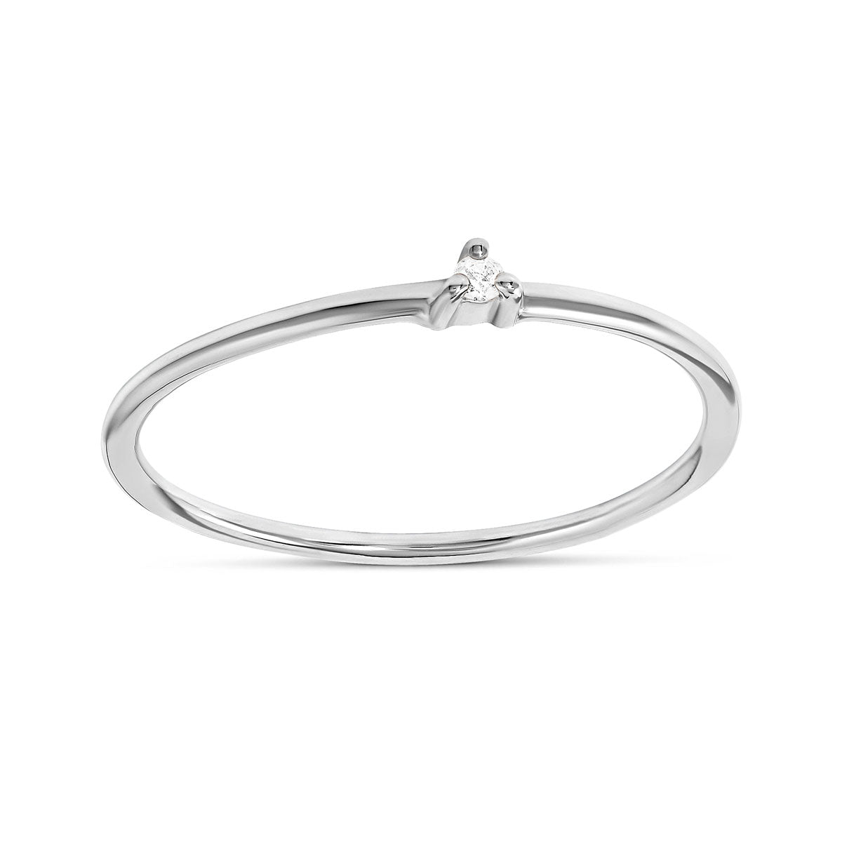 Elegant White Topaz Comet Ring for Women | Sterling Silver Dainty Jewelry | Perfect for Engagement, Anniversary & Everyday Wear