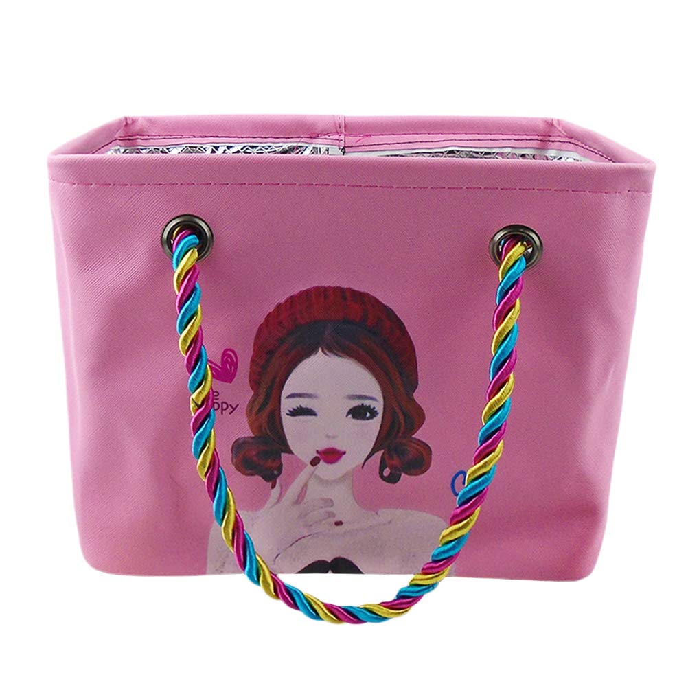 Cabilock Fashion 1PC Transparent Waterproof Travel Makeup Bag - Cosmetic Organizer for Toiletries Storage - Ideal for Home, Outdoor, Bathroom & Travel Essentials (Pink)