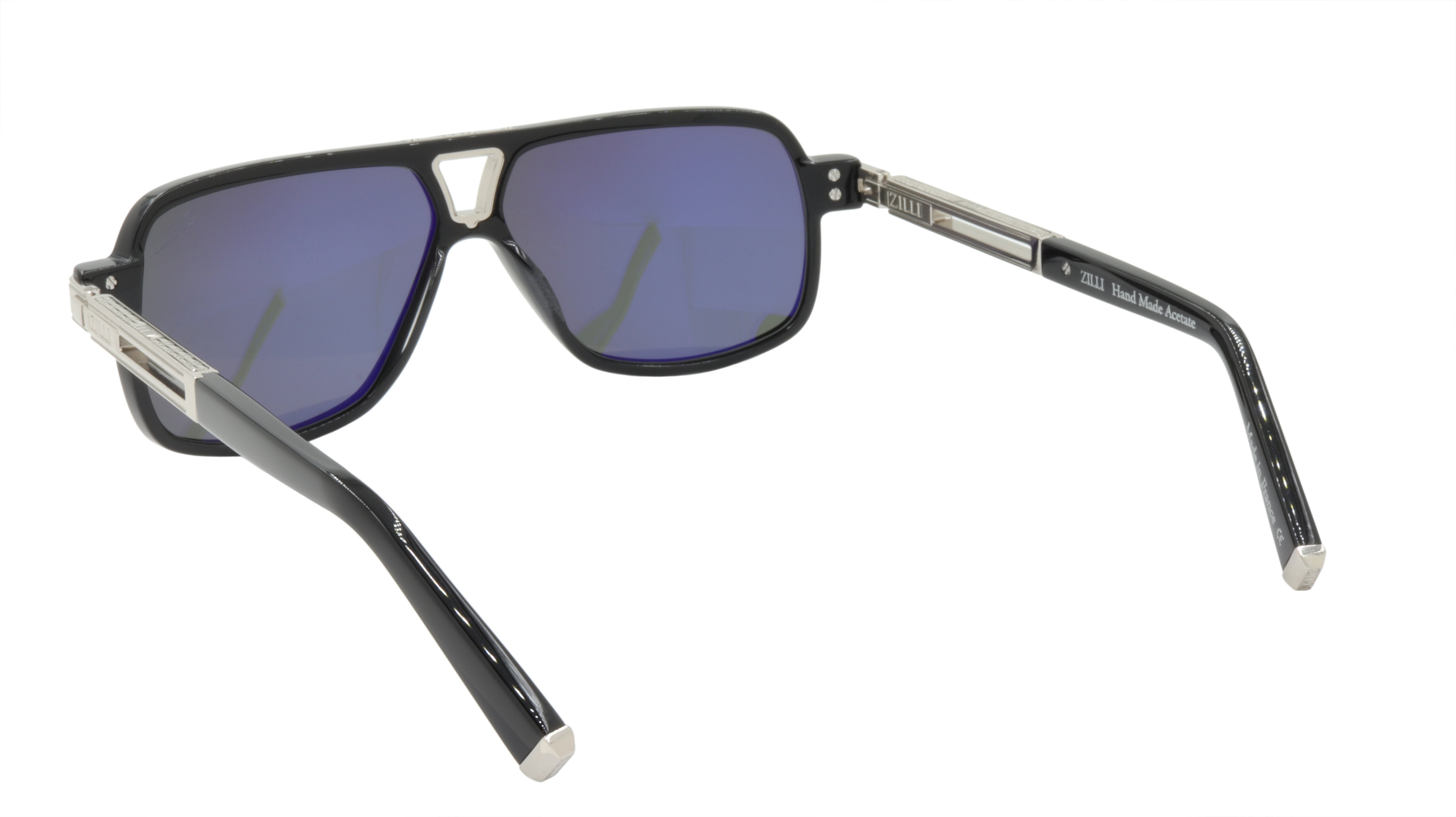 ZILLI Titanium Acetate Polarized Sunglasses - Handmade in France - Model ZI 65036 C02 - UV Protection for Driving, Travel & Outdoor Activities