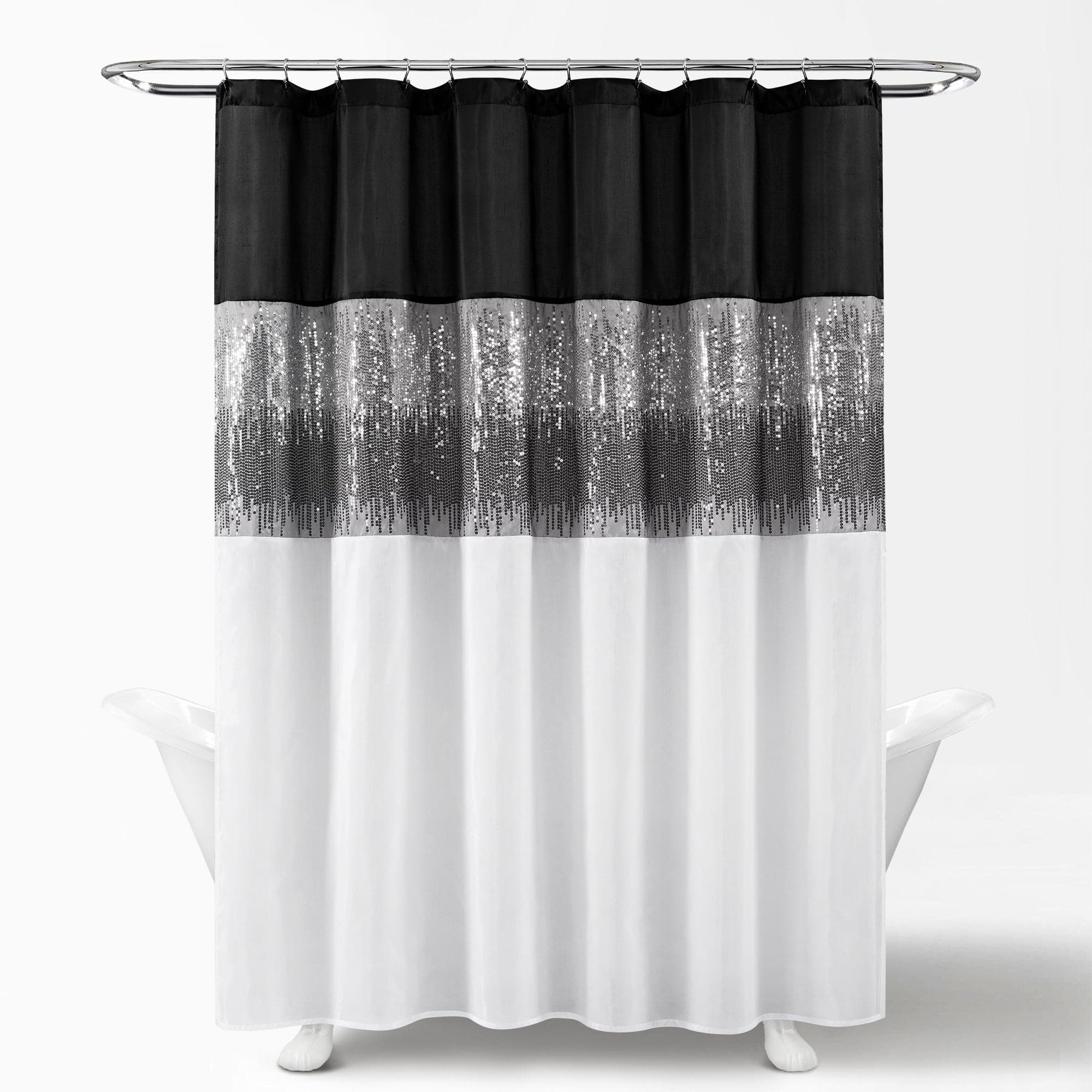 Starry Night Sky Shower Curtain - Waterproof Bathroom Decor with Galaxy Design - Perfect for Space Themed Bathrooms & Kids' Rooms